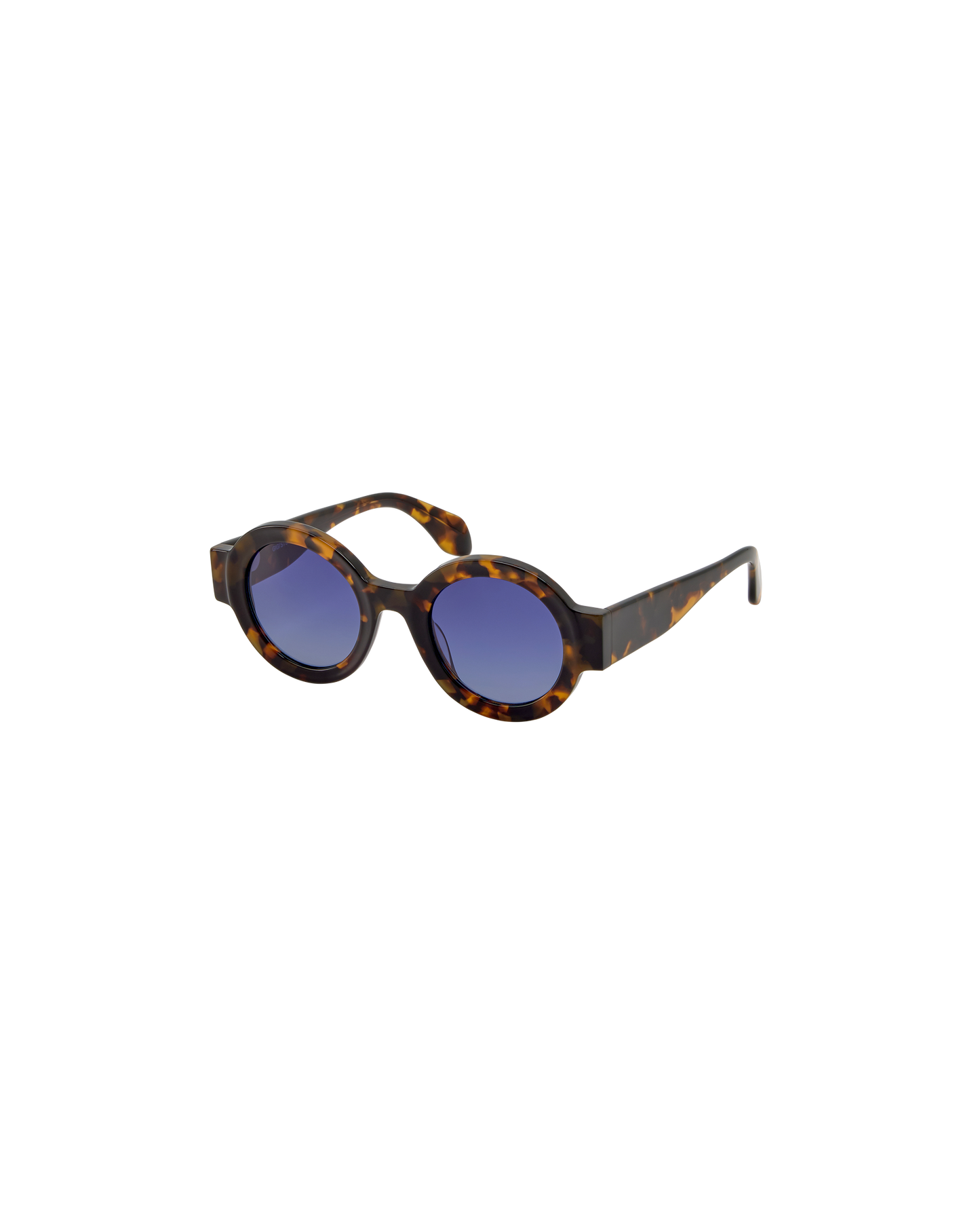 MIREA: Redondas Acetato Havana sunglasses by GIGI STUDIOS 8770
