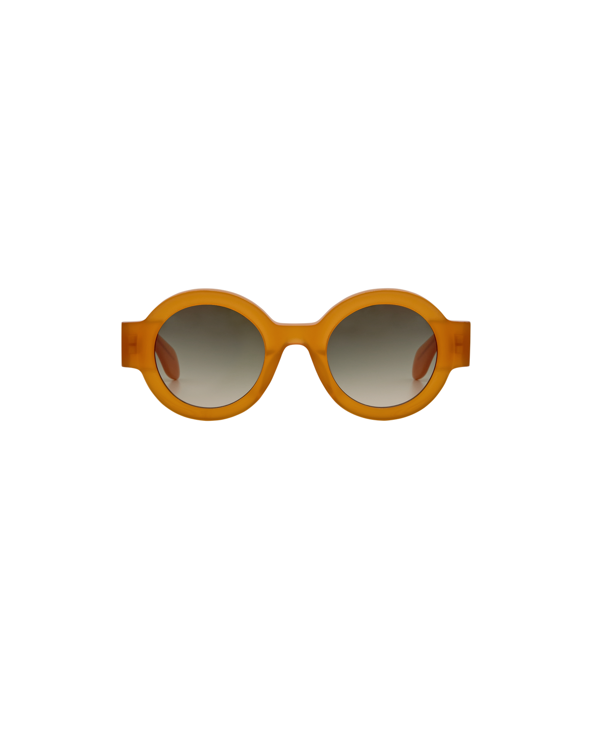 MIREA: Redondas Acetato Orange sunglasses by GIGI STUDIOS 8376