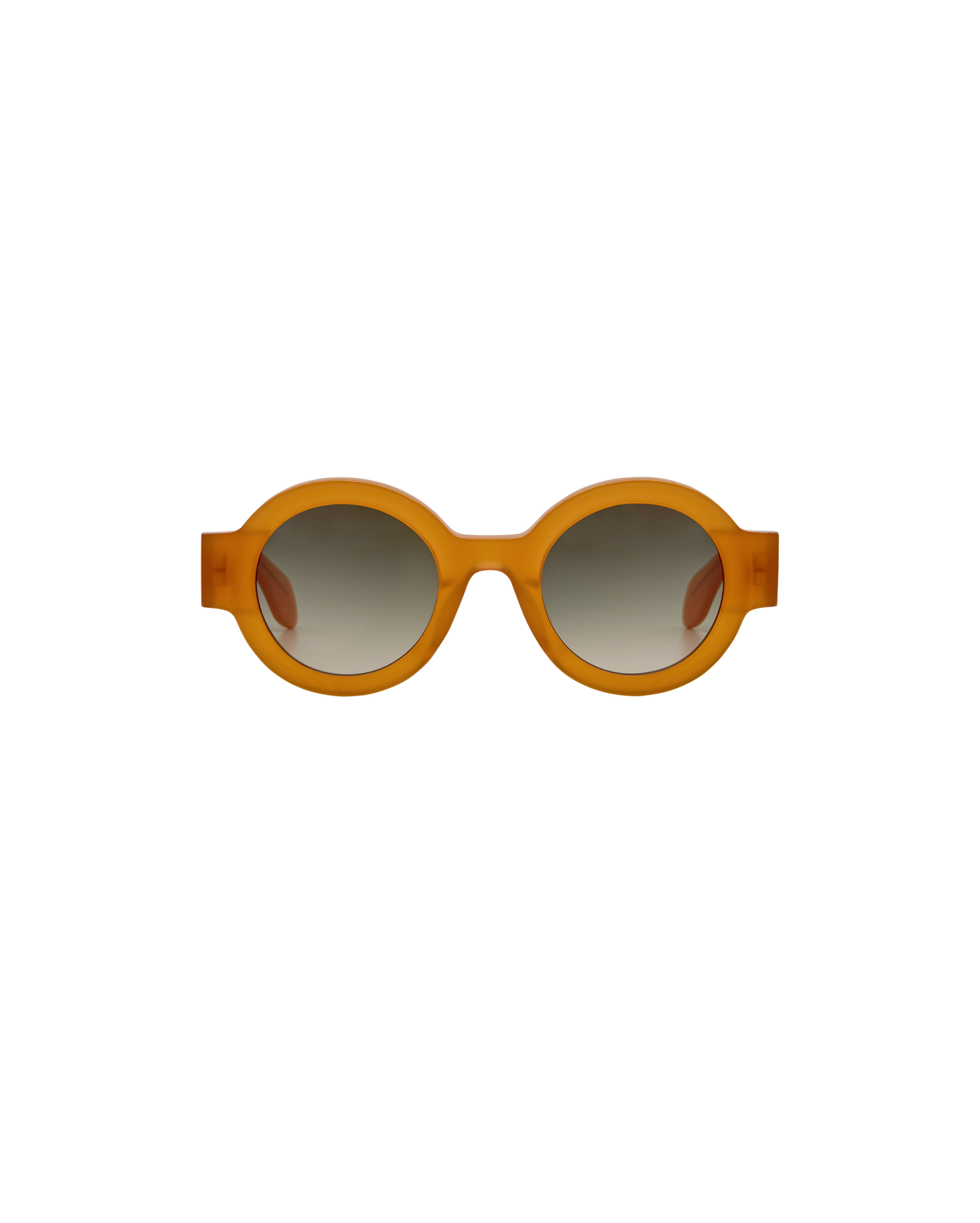 MIREA: Redondas Acetato Orange sunglasses by GIGI STUDIOS 8376
