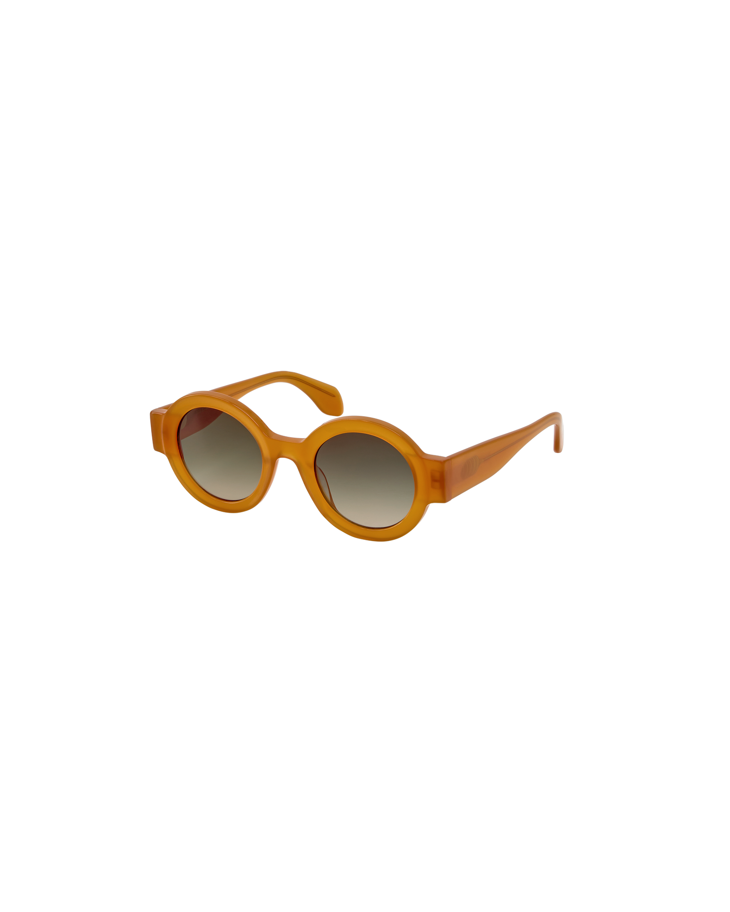 MIREA: Redondas Acetato Orange sunglasses by GIGI STUDIOS 8772