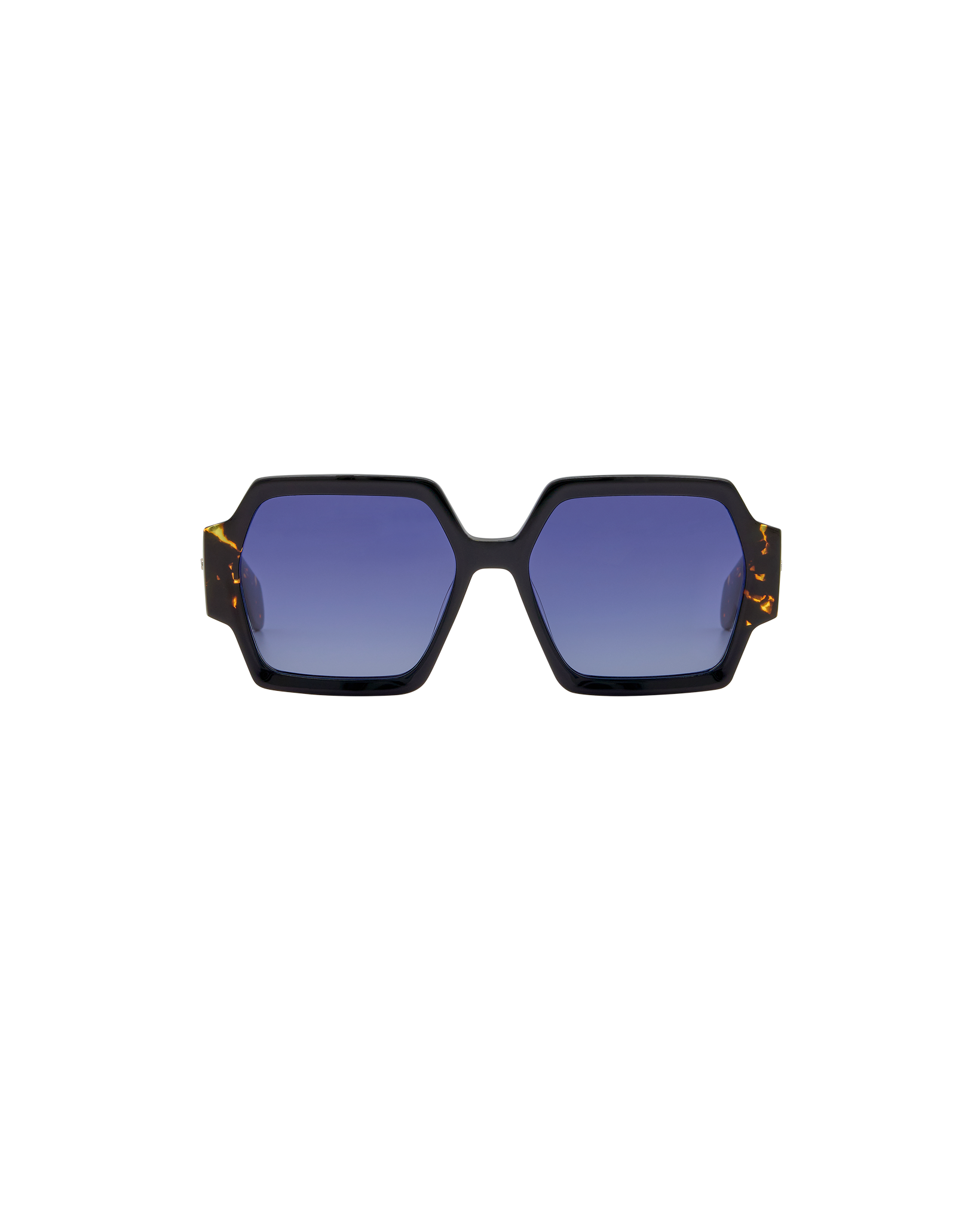 AYNE: Geométricas Acetato Noir sunglasses by GIGI STUDIOS 8377