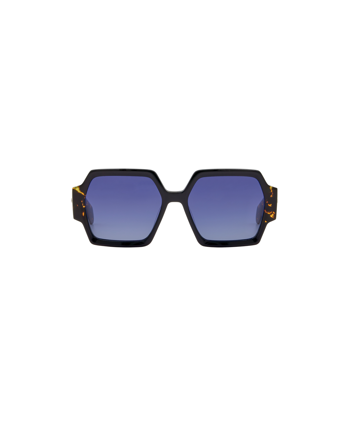 AYNE: Geométricas Acetato Noir sunglasses by GIGI STUDIOS 8377