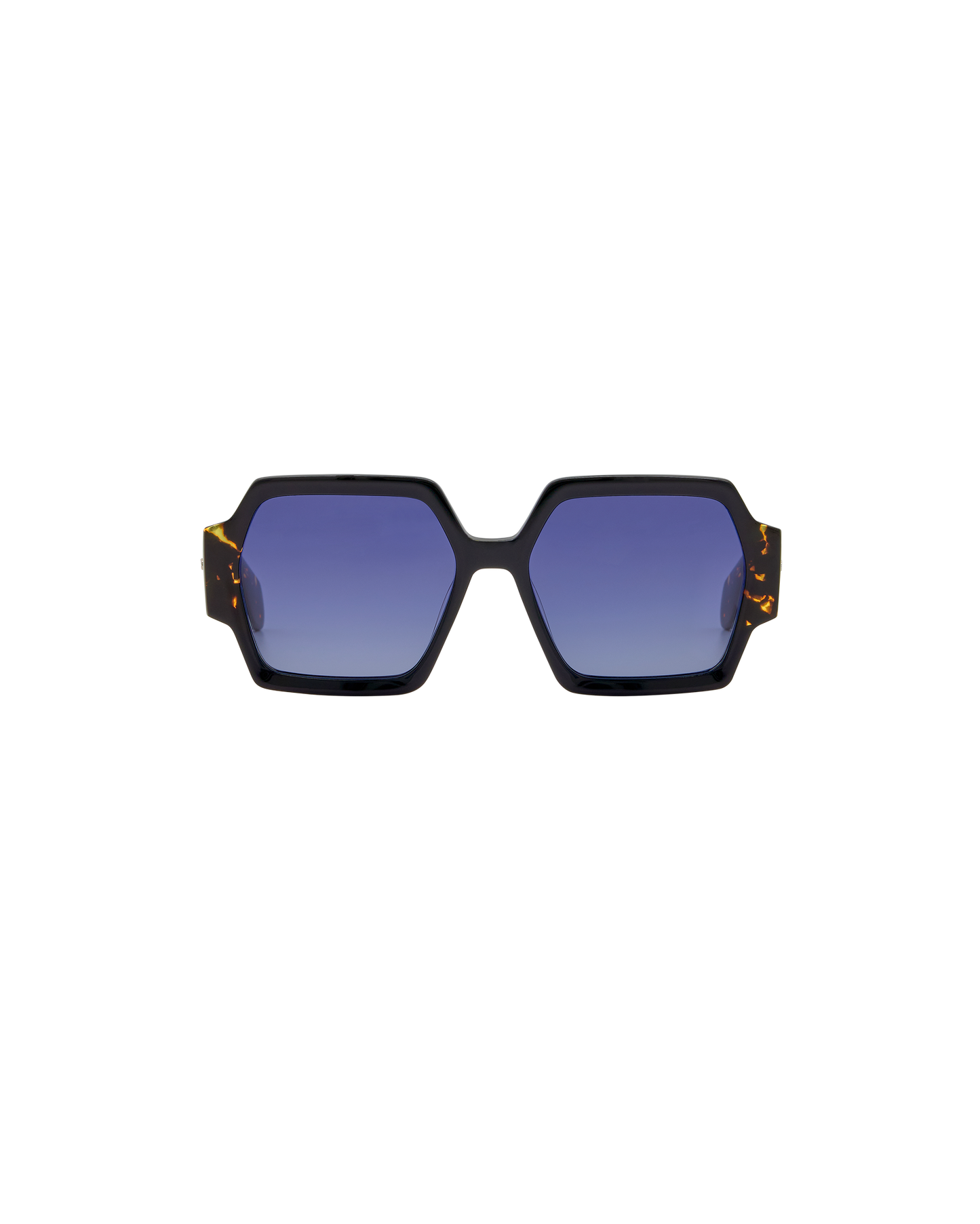 AYNE: Geométricas Acetato Noir sunglasses by GIGI STUDIOS 8377