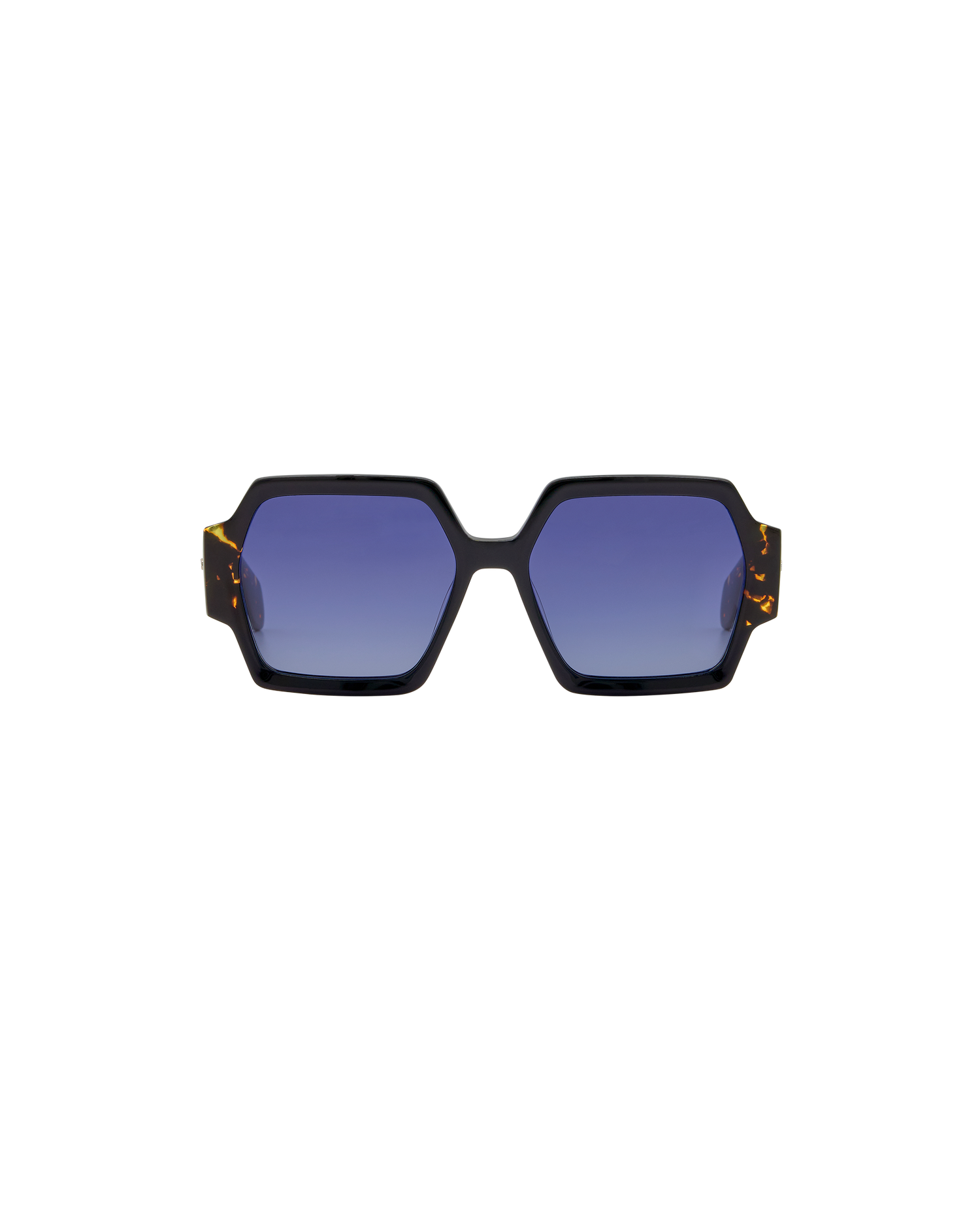 AYNE: Geométricas Acetato Noir sunglasses by GIGI STUDIOS 8377
