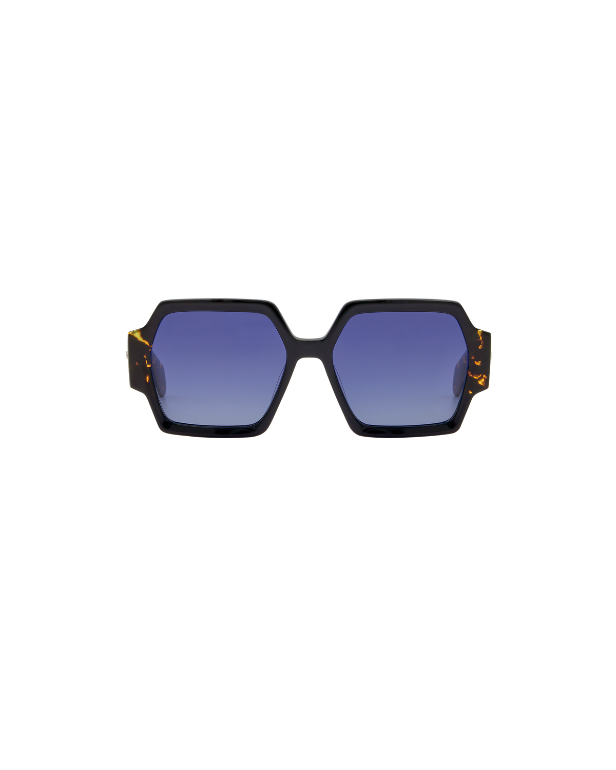 AYNE: Geométricas Acetato Noir sunglasses by GIGI STUDIOS 8377