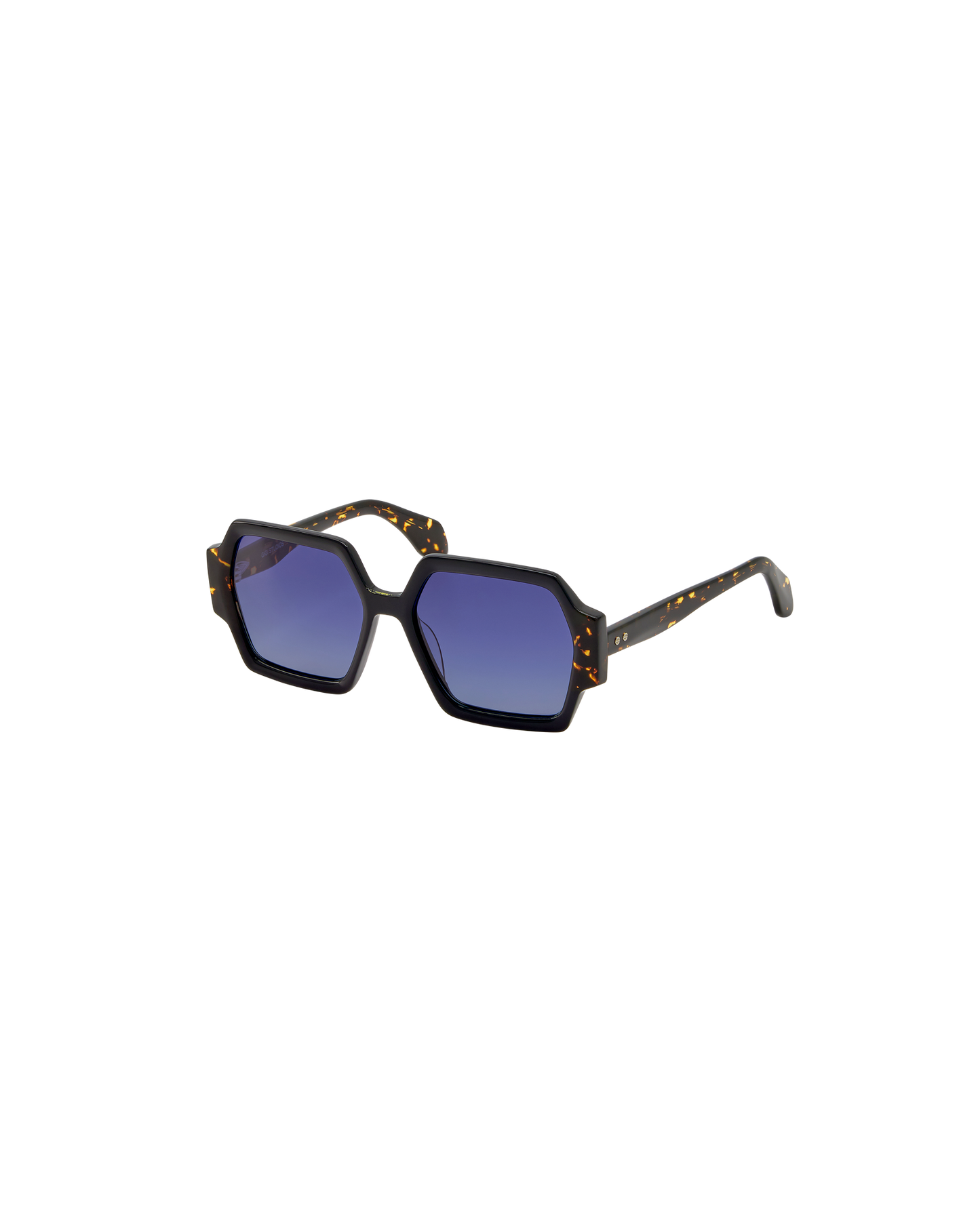 AYNE: Geométricas Acetato Noir sunglasses by GIGI STUDIOS 8773