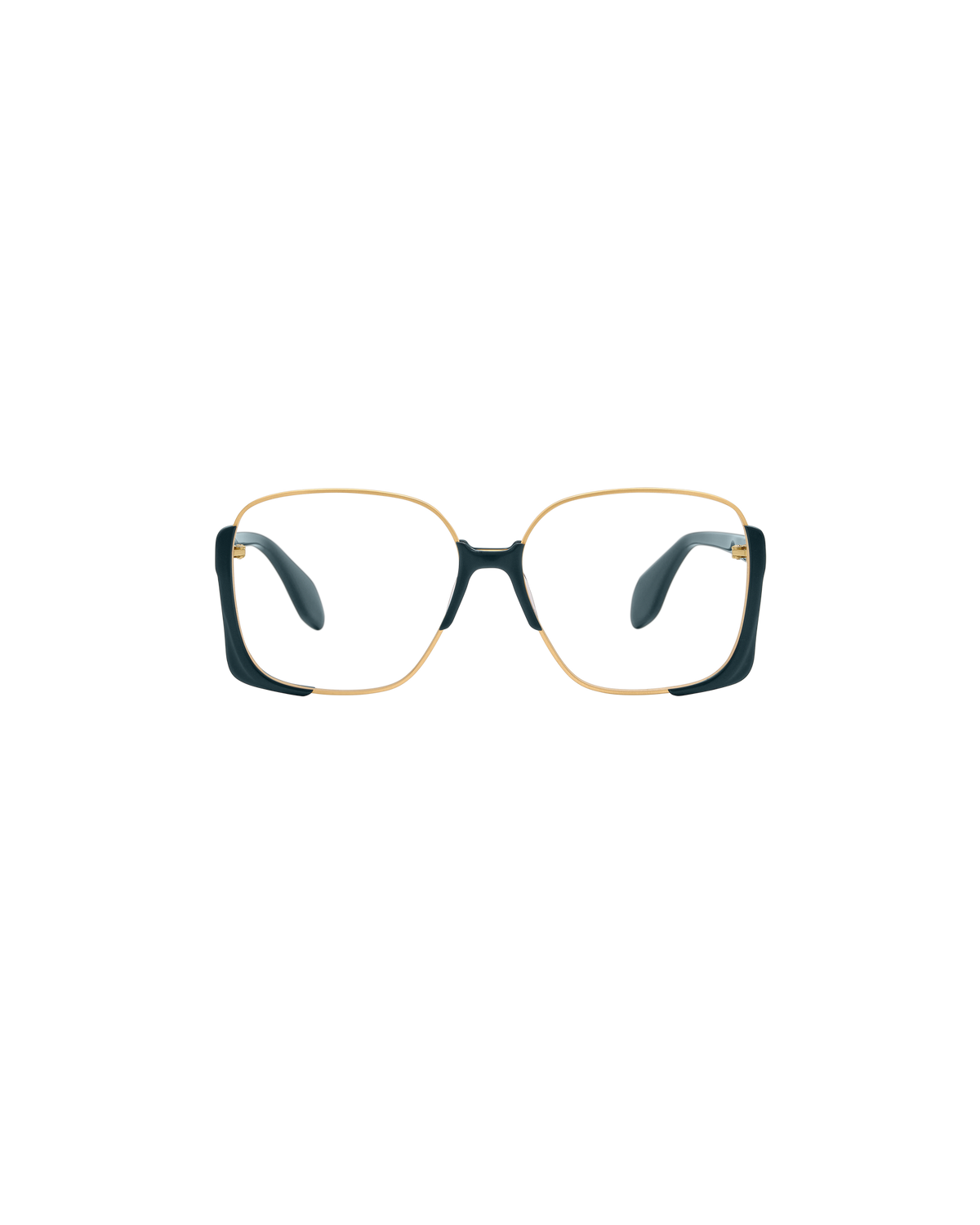 SENNA: Cuadrada Acetato-Metal Azul optical glasses by GIGI STUDIOS 9473