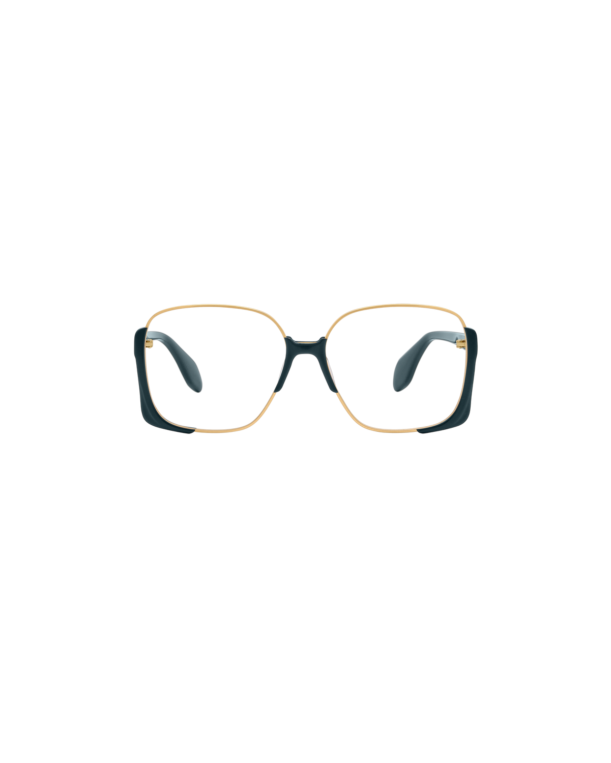 SENNA: Cuadrada Acetato-Metal Azul optical glasses by GIGI STUDIOS 9473