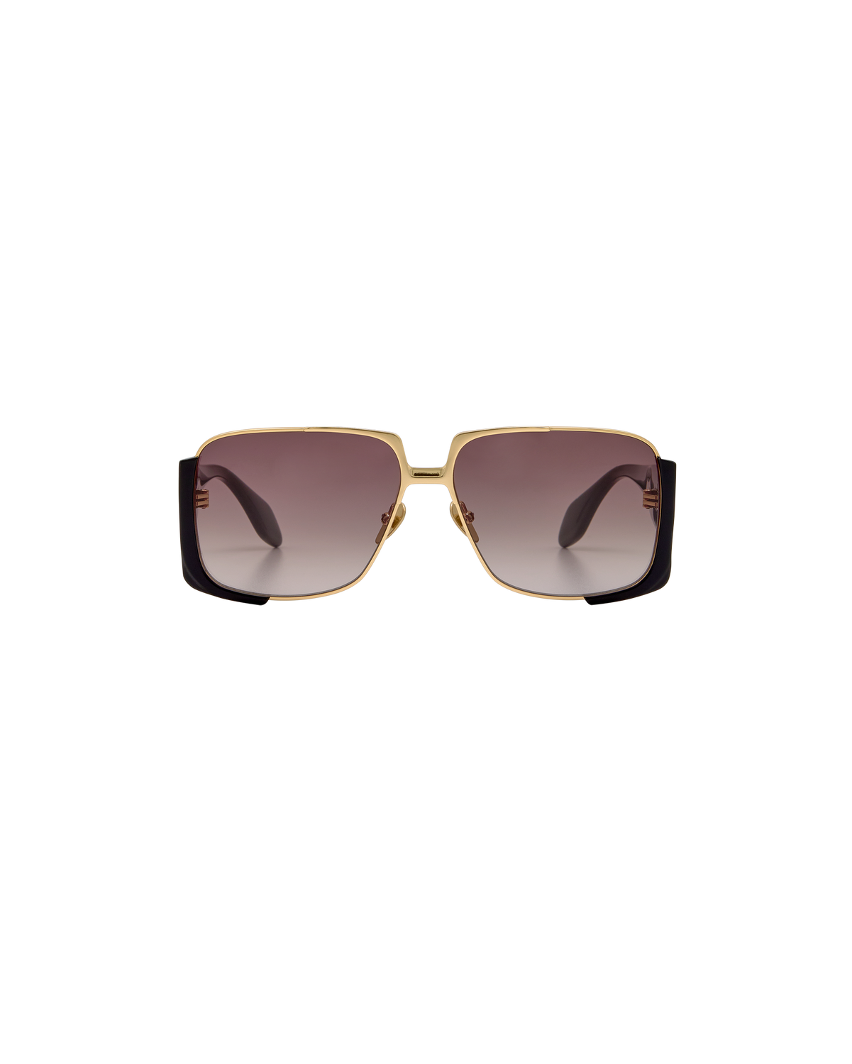 THEA: Cuadrada Acetato-Metal Noir sunglasses by GIGI STUDIOS 8388