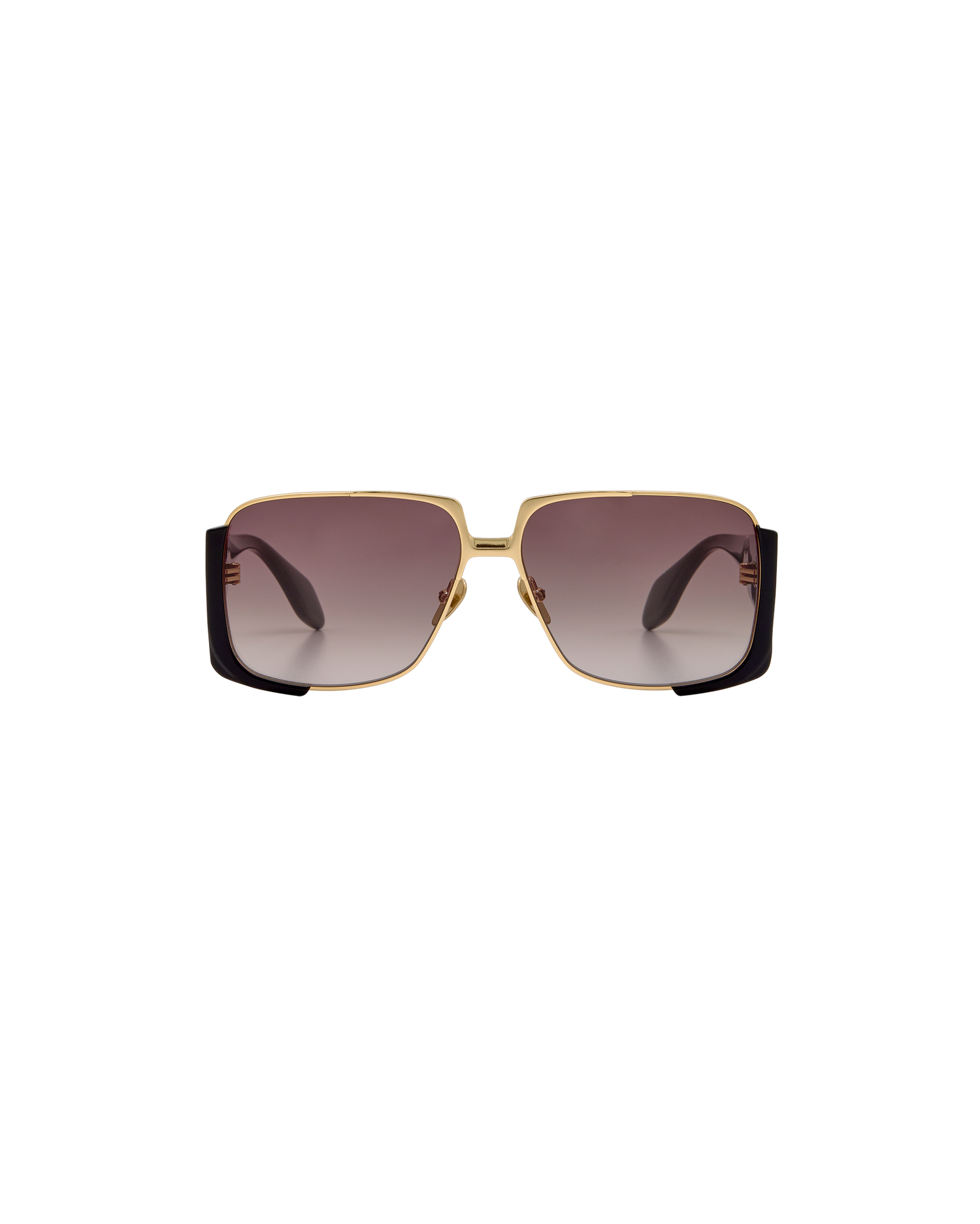 THEA: Cuadrada Acetato-Metal Noir sunglasses by GIGI STUDIOS 8388