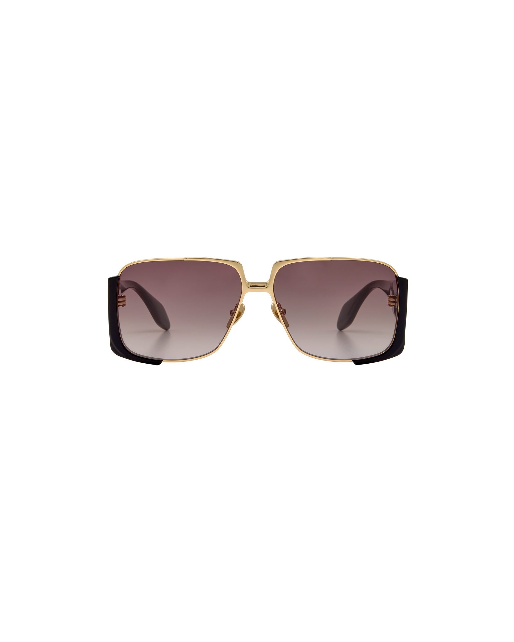 THEA: Cuadrada Acetato-Metal Noir sunglasses by GIGI STUDIOS 8388