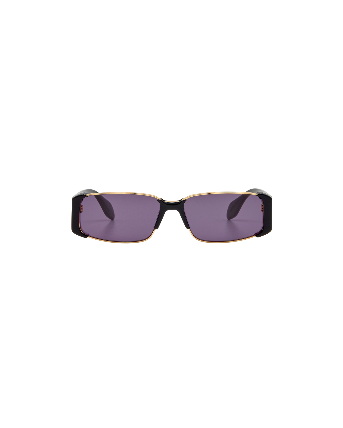 VIANA: Tiny Acetato-Metal Noir sunglasses by GIGI STUDIOS 8391