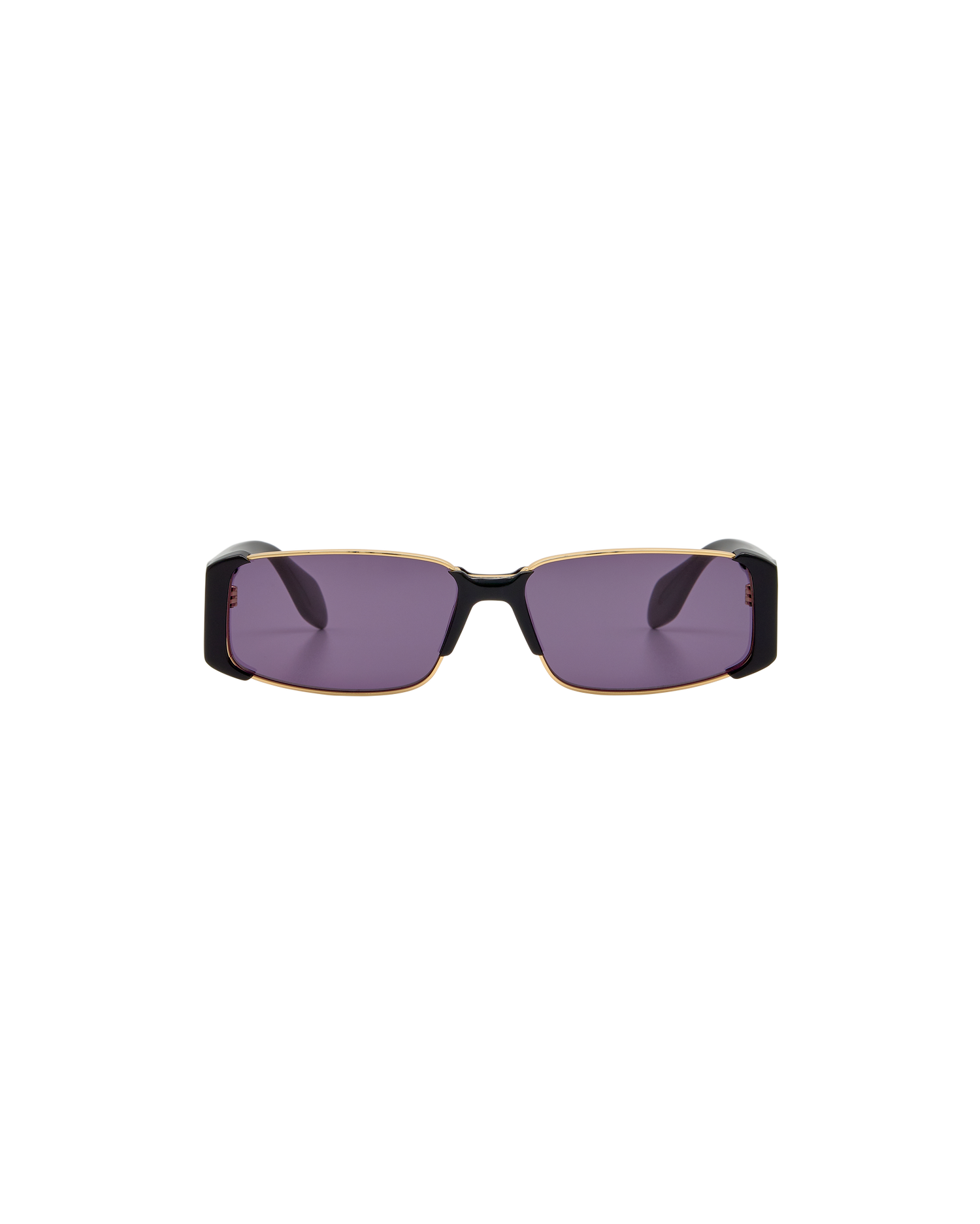 VIANA: Tiny Acetato-Metal Noir sunglasses by GIGI STUDIOS 8391