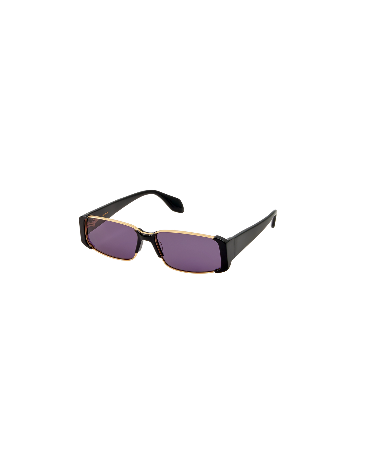 VIANA: Tiny Acetato-Metal Noir sunglasses by GIGI STUDIOS 8787