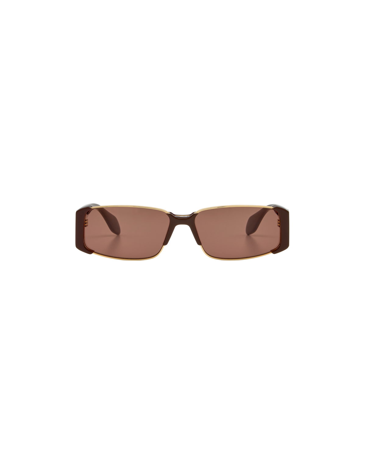 VIANA: Tiny Acetato-Metal Marrón sunglasses by GIGI STUDIOS 8393