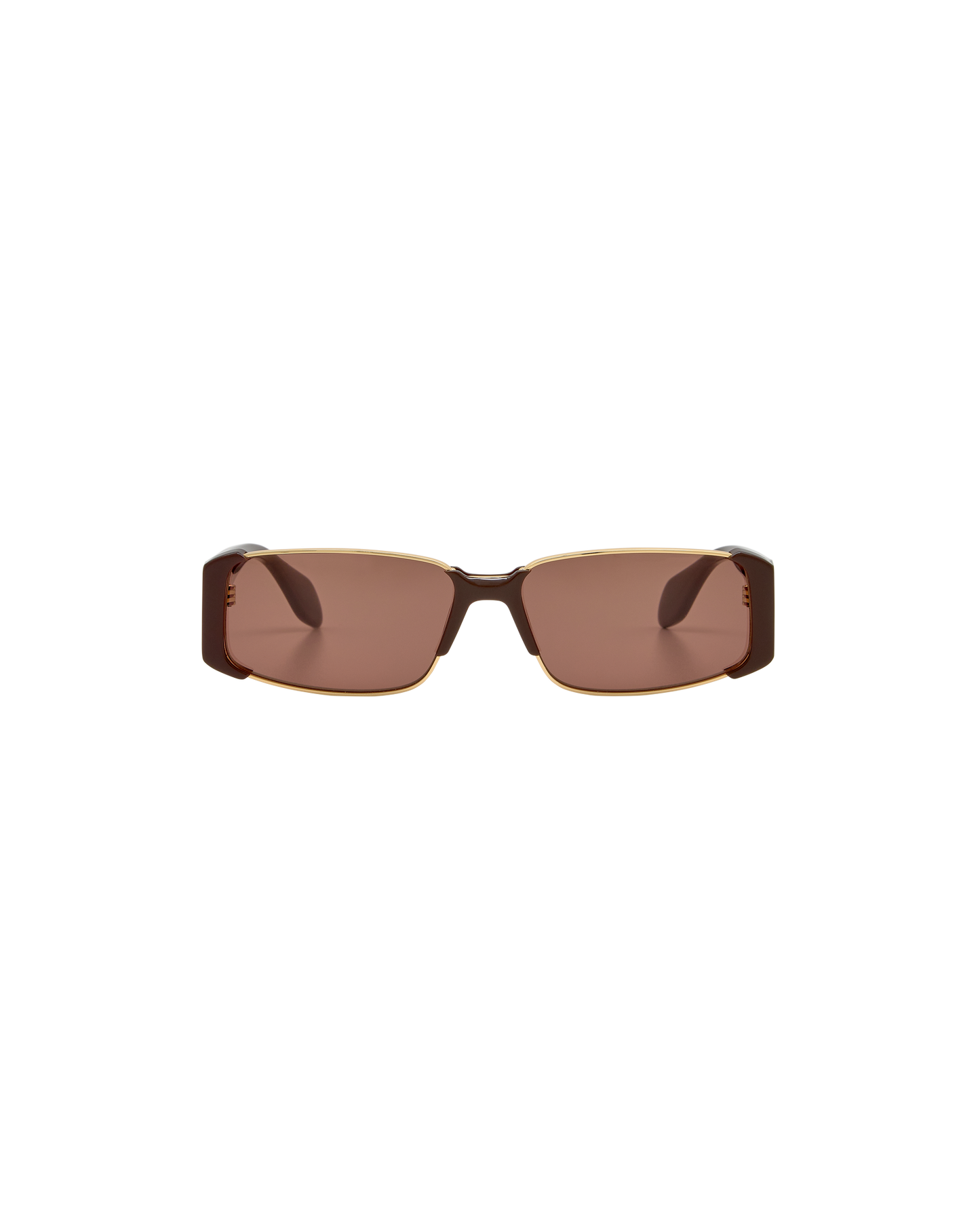 VIANA: Tiny Acetato-Metal Marrón sunglasses by GIGI STUDIOS 8393