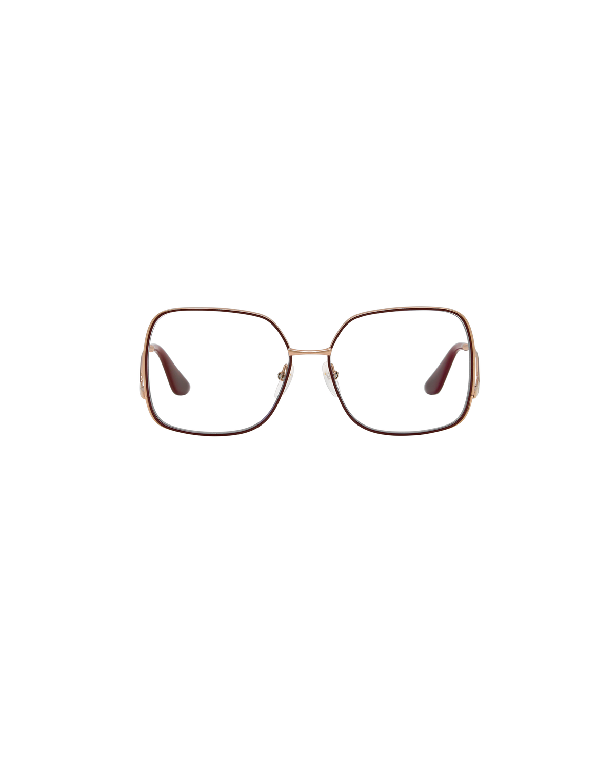SYRA: Cuadrada Metal Rojo optical glasses by GIGI STUDIOS 8398