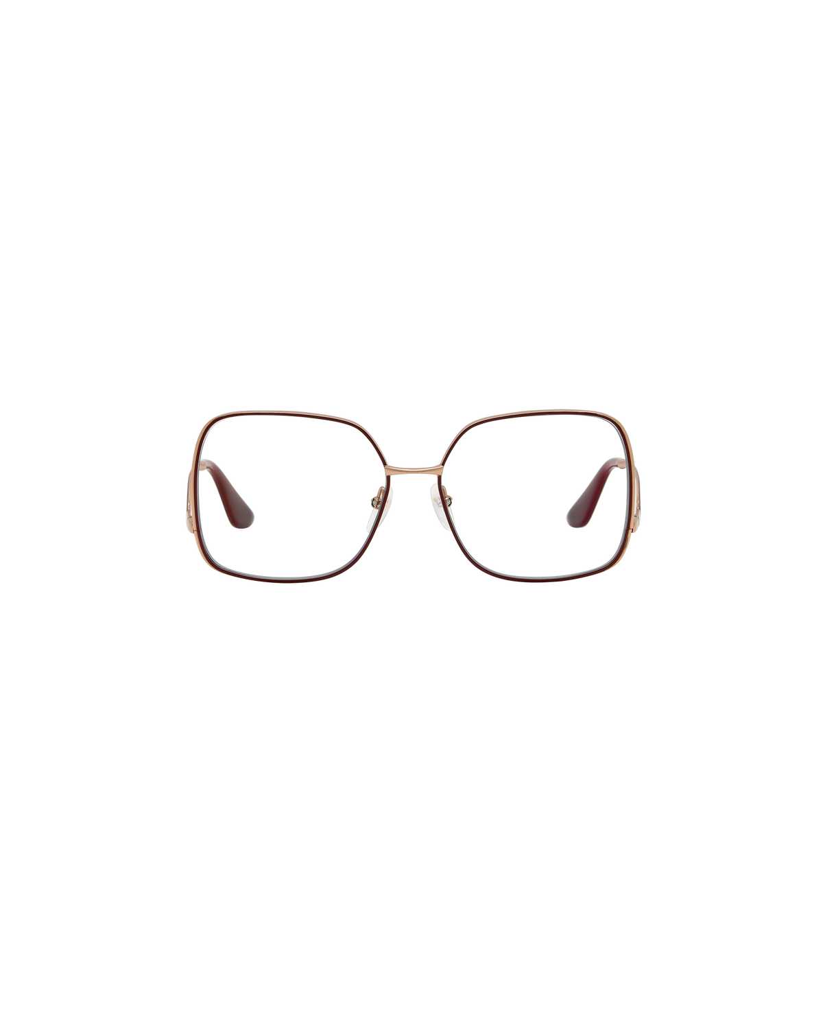 SYRA: Cuadrada Metal Rojo optical glasses by GIGI STUDIOS 8398