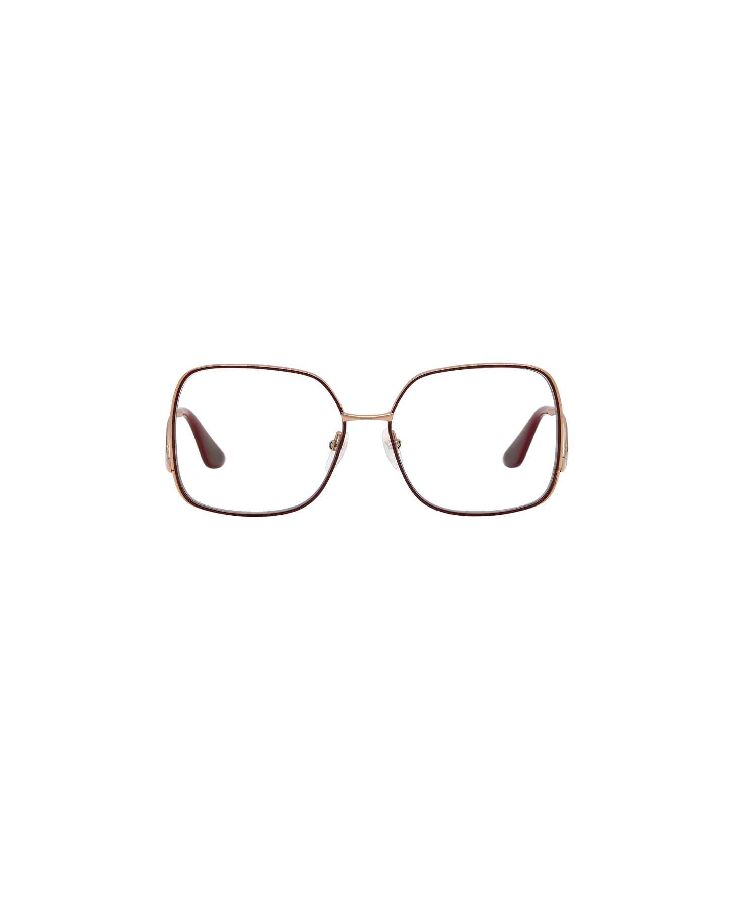 SYRA: Cuadrada Metal Rojo optical glasses by GIGI STUDIOS 8398