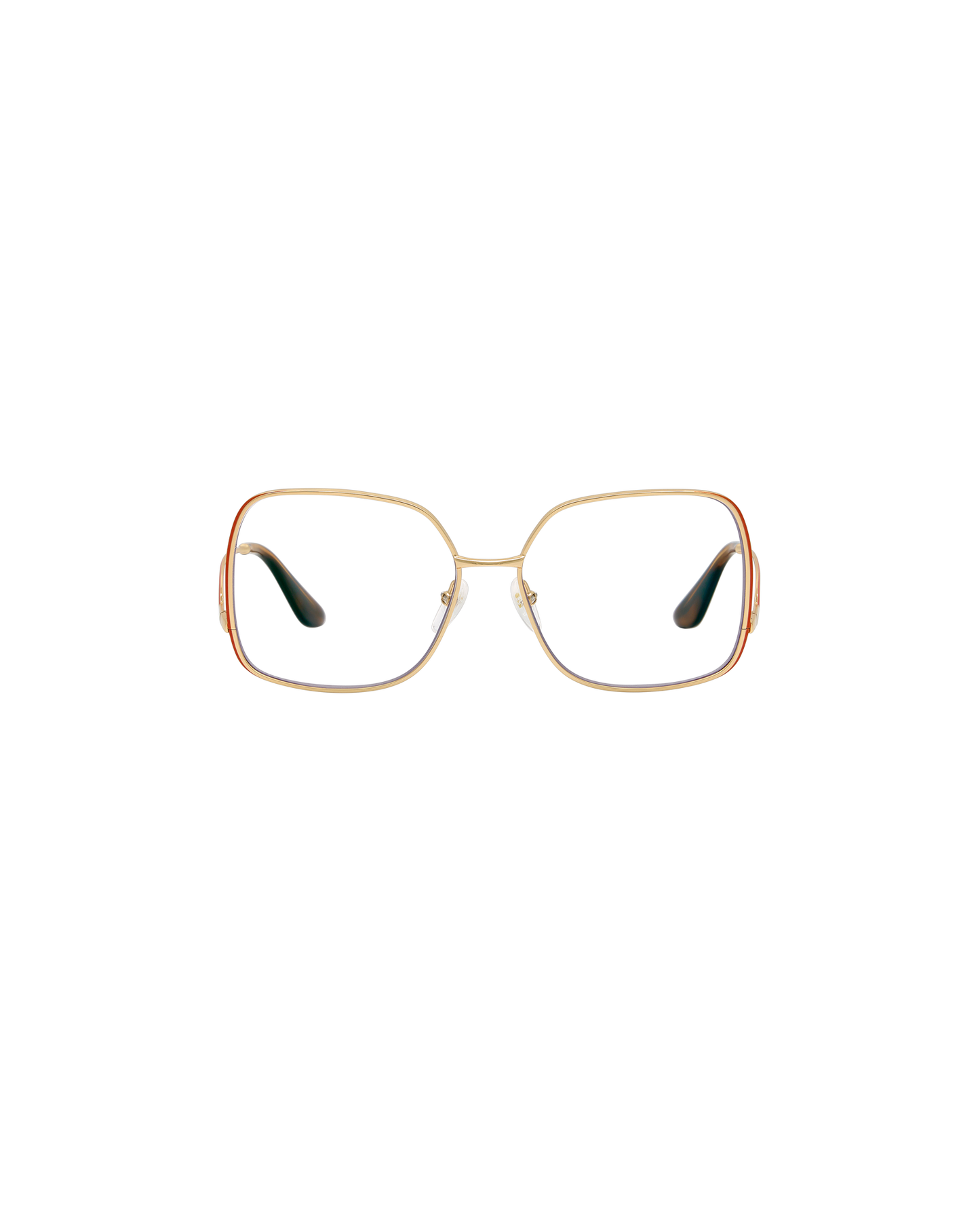SYRA: Cuadrada Metal Orange optical glasses by GIGI STUDIOS 8399