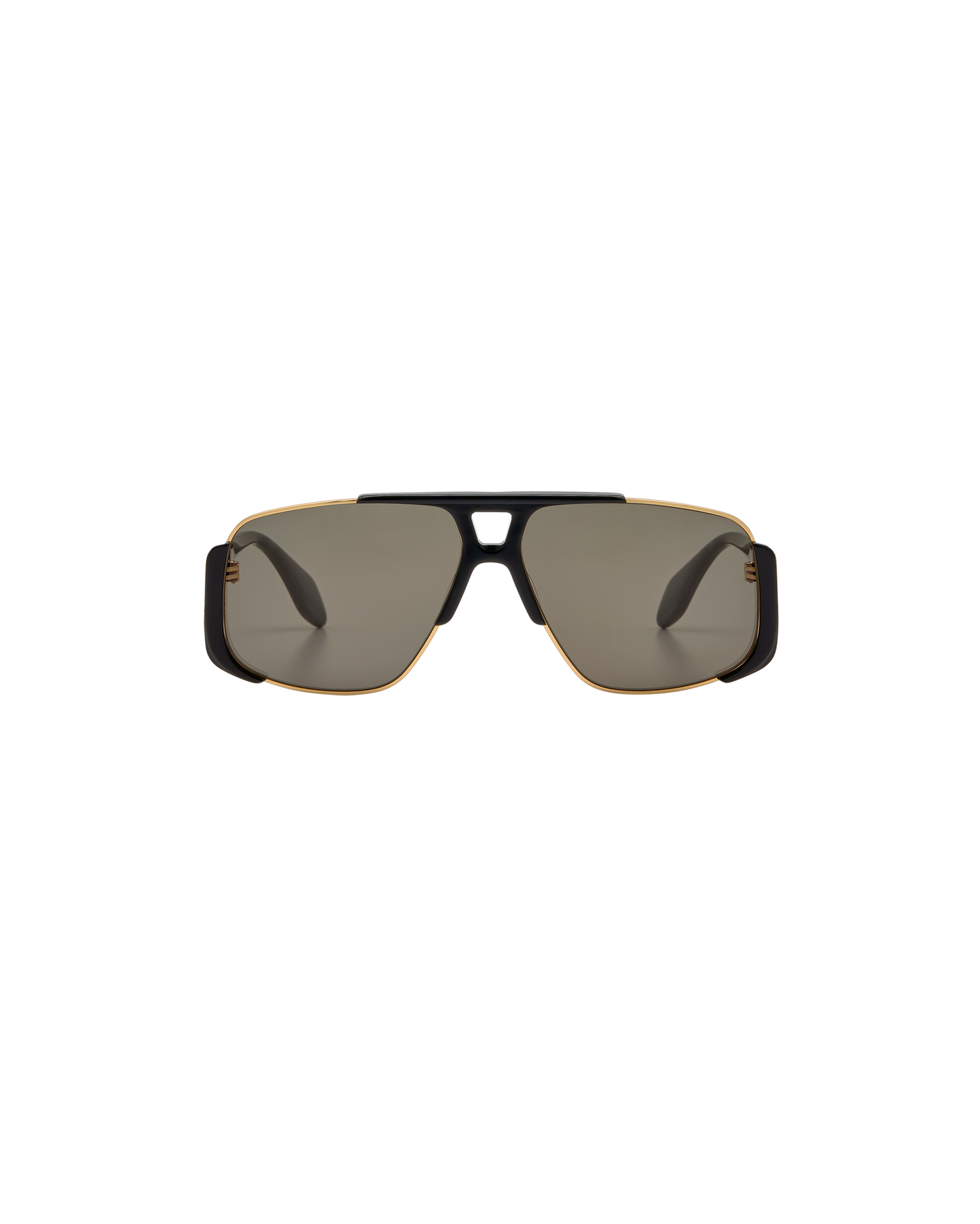 ZENA: Aviador Acetato-Metal Noir sunglasses by GIGI STUDIOS 8400