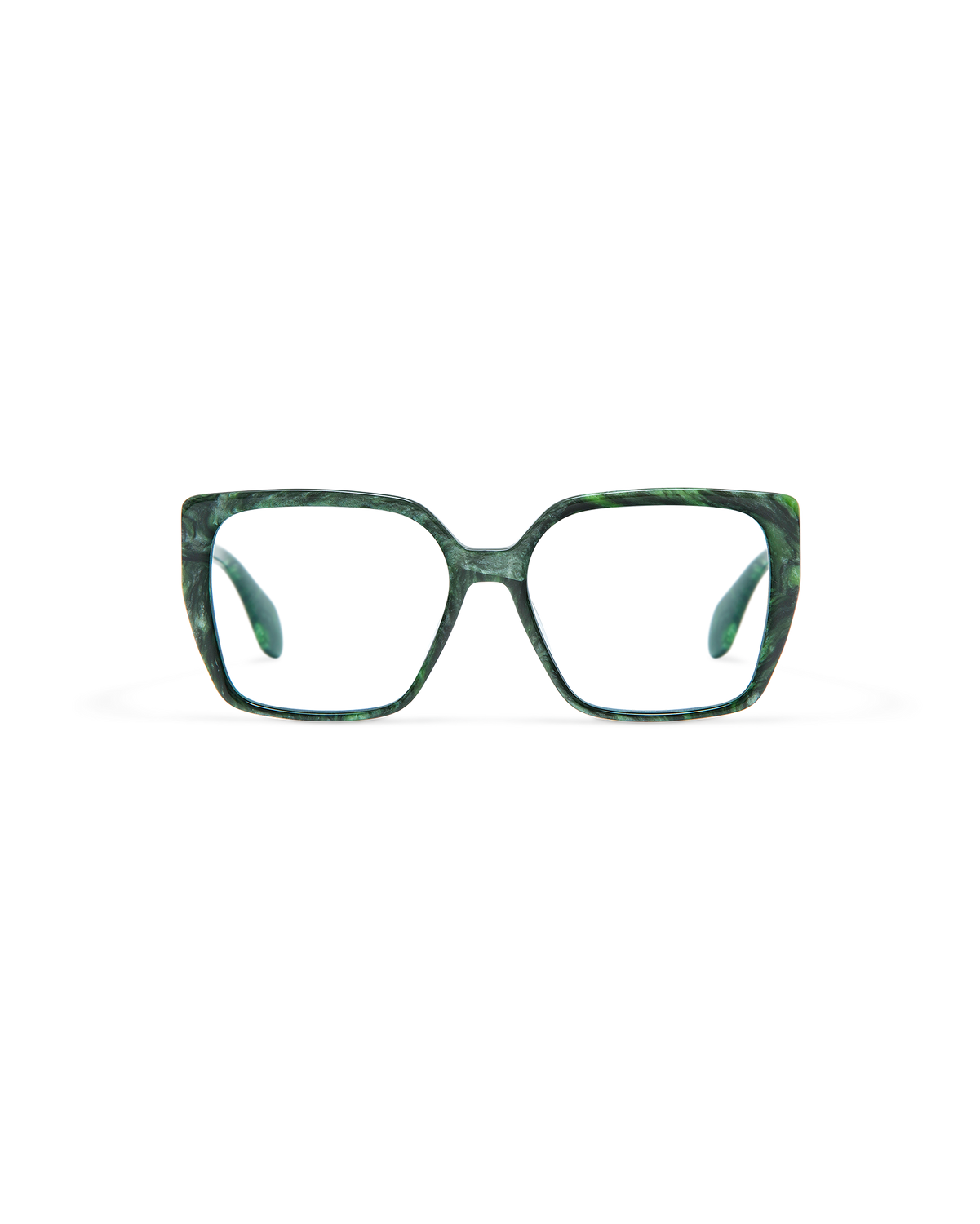 MOSS: Cat Eye Acetato Verde optical glasses by GIGI STUDIOS 9850