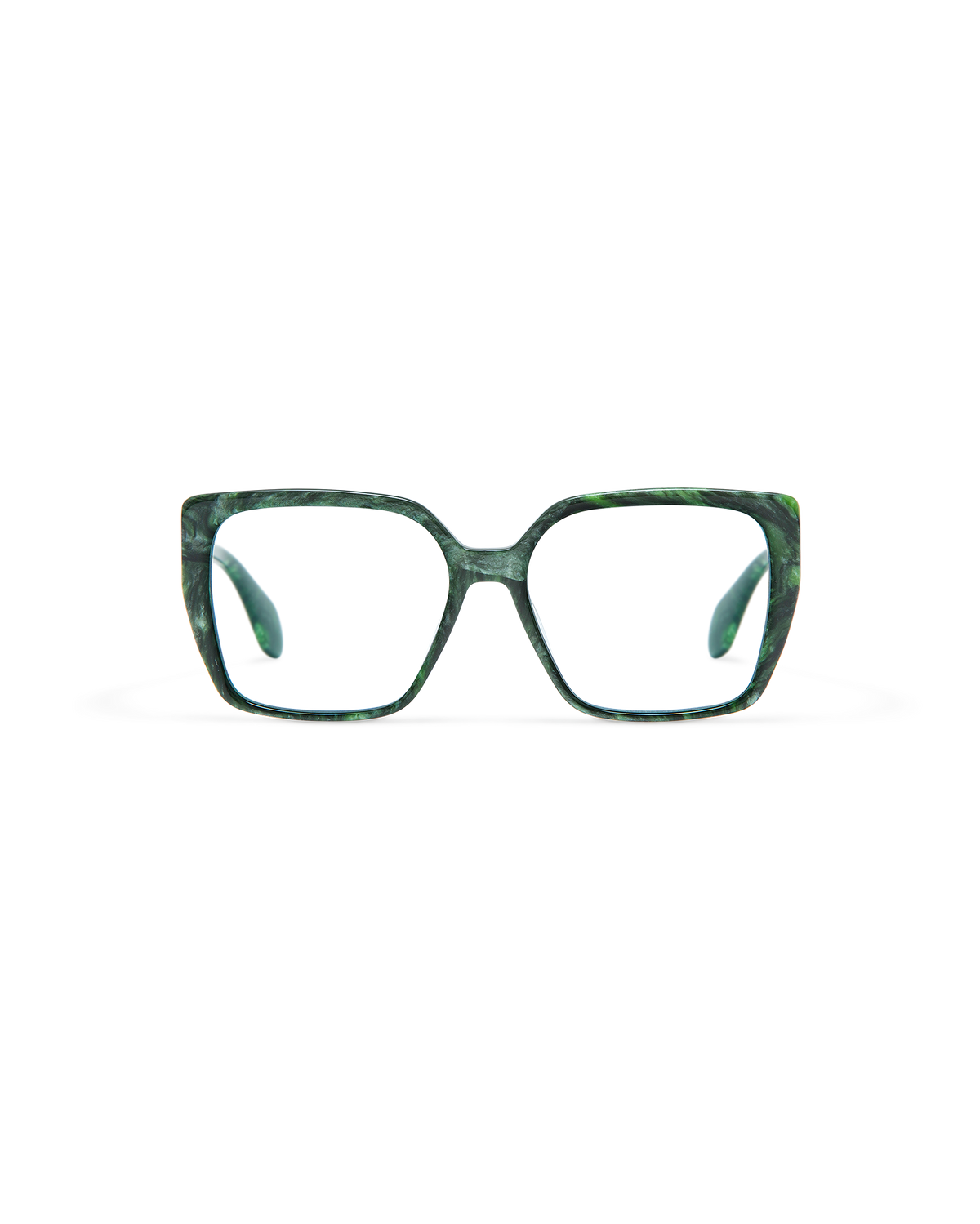 MOSS: Cat Eye Acetato Verde optical glasses by GIGI STUDIOS 9850