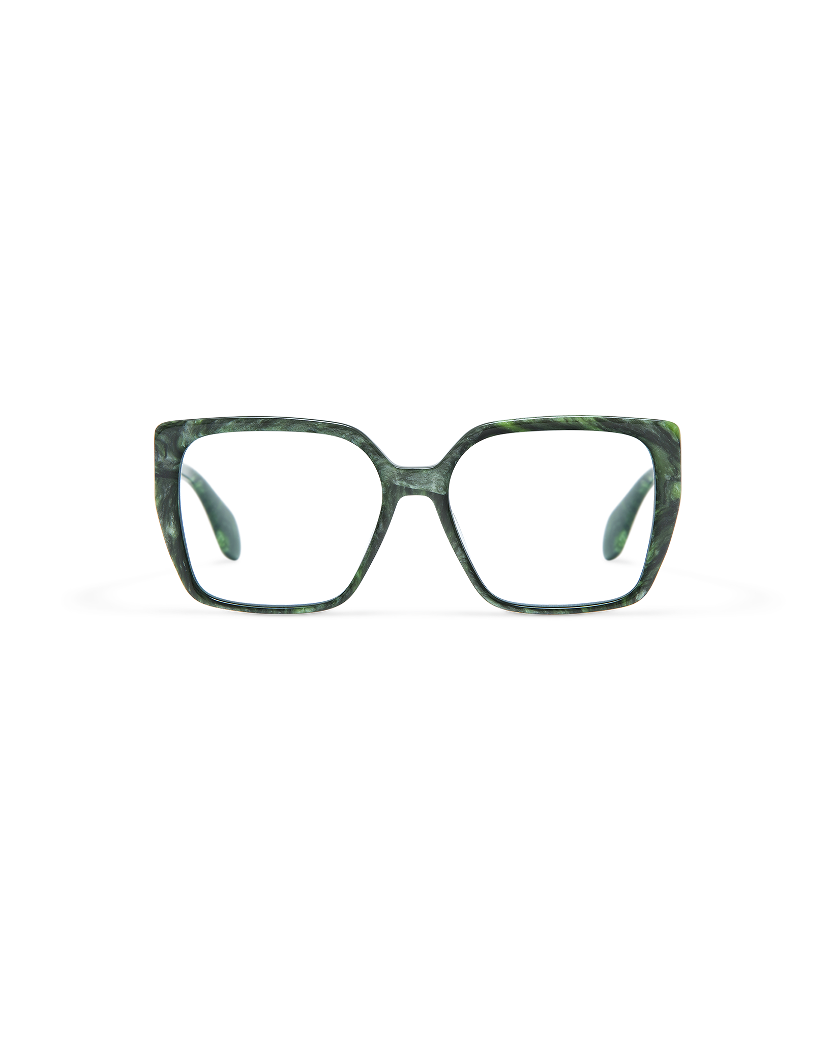 MOSS: Cat Eye Acetato Verde optical glasses by GIGI STUDIOS 9850