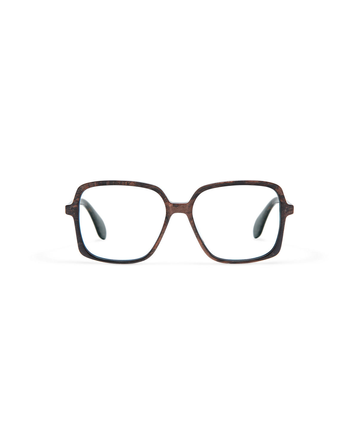 SHALE: Cuadrada Acetato Marrón optical glasses by GIGI STUDIOS 9852