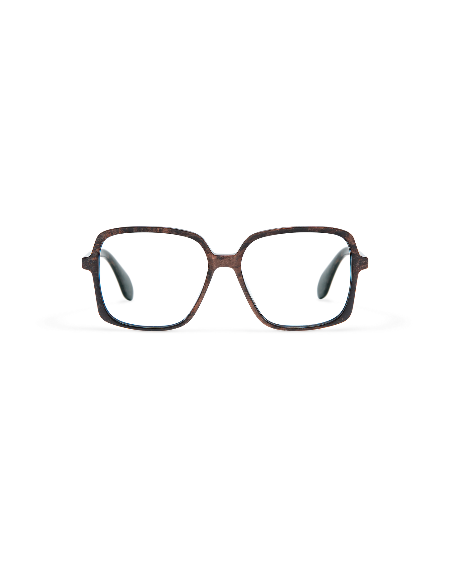 SHALE: Cuadrada Acetato Marrón optical glasses by GIGI STUDIOS 9852