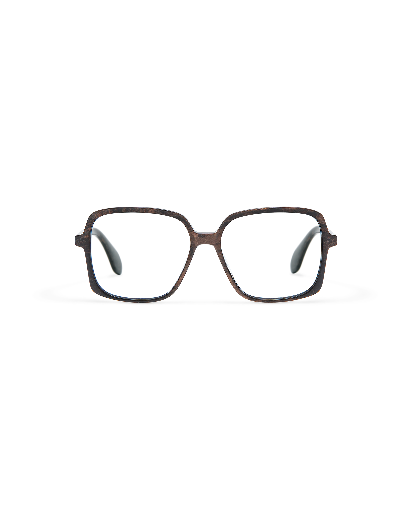 SHALE: Cuadrada Acetato Marrón optical glasses by GIGI STUDIOS 9852