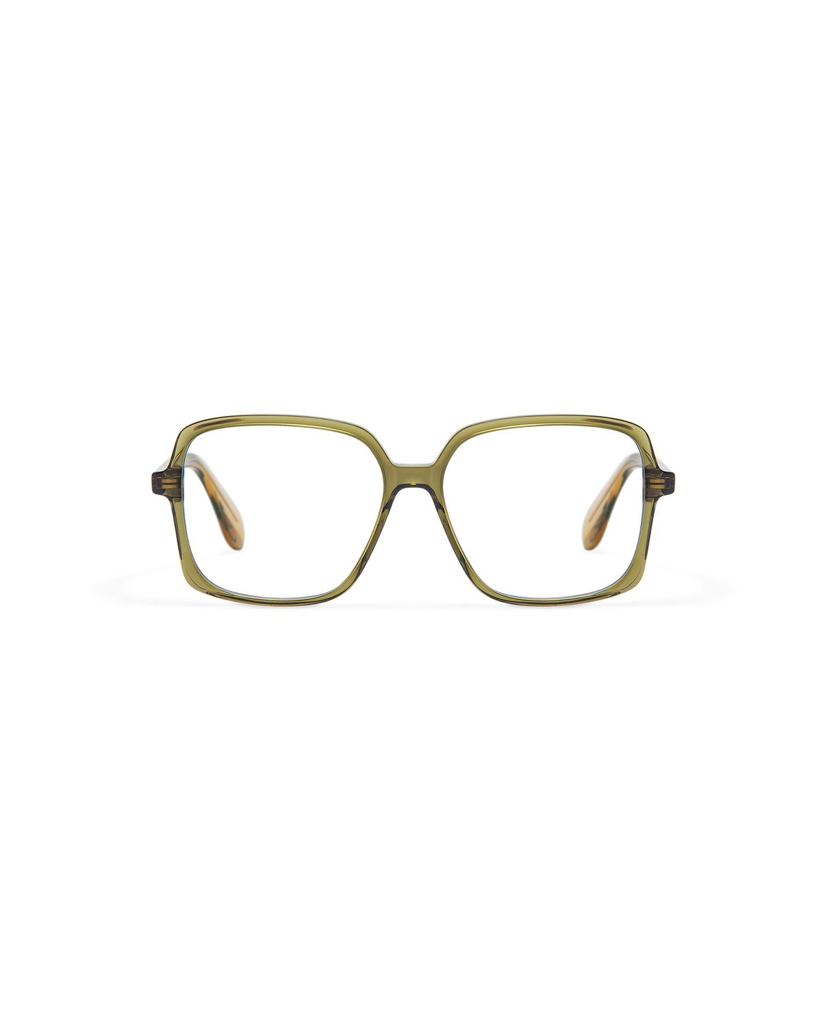 SHALE: Cuadrada Acetato Verde optical glasses by GIGI STUDIOS 9853