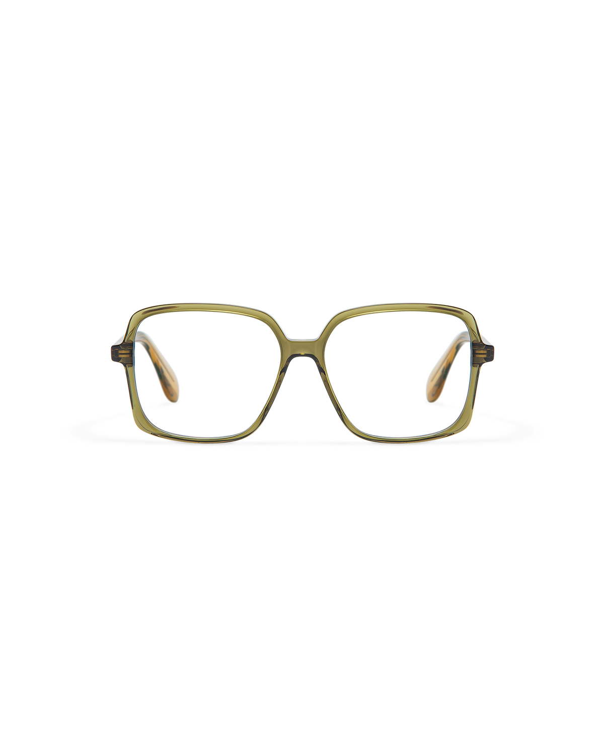 SHALE: Cuadrada Acetato Verde optical glasses by GIGI STUDIOS 9853