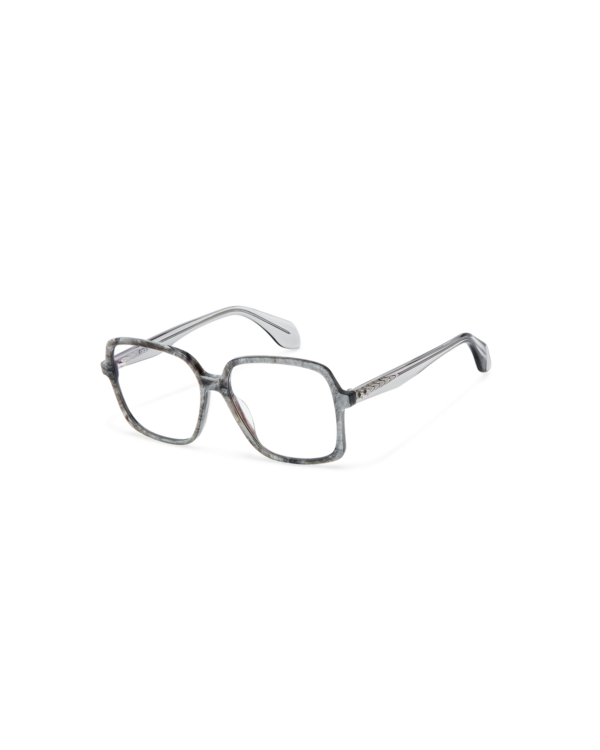 SHALE: Cuadrada Acetato Grigio optical glasses by GIGI STUDIOS 9902