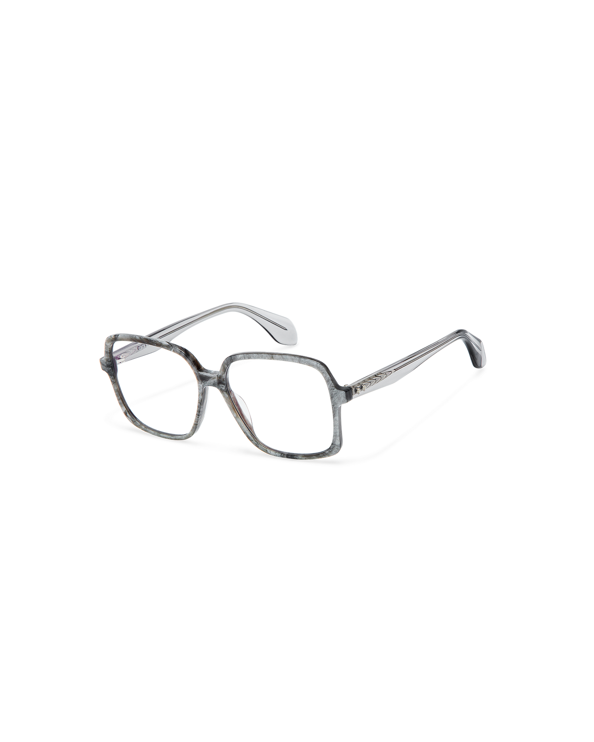 SHALE: Cuadrada Acetato Grigio optical glasses by GIGI STUDIOS 9902