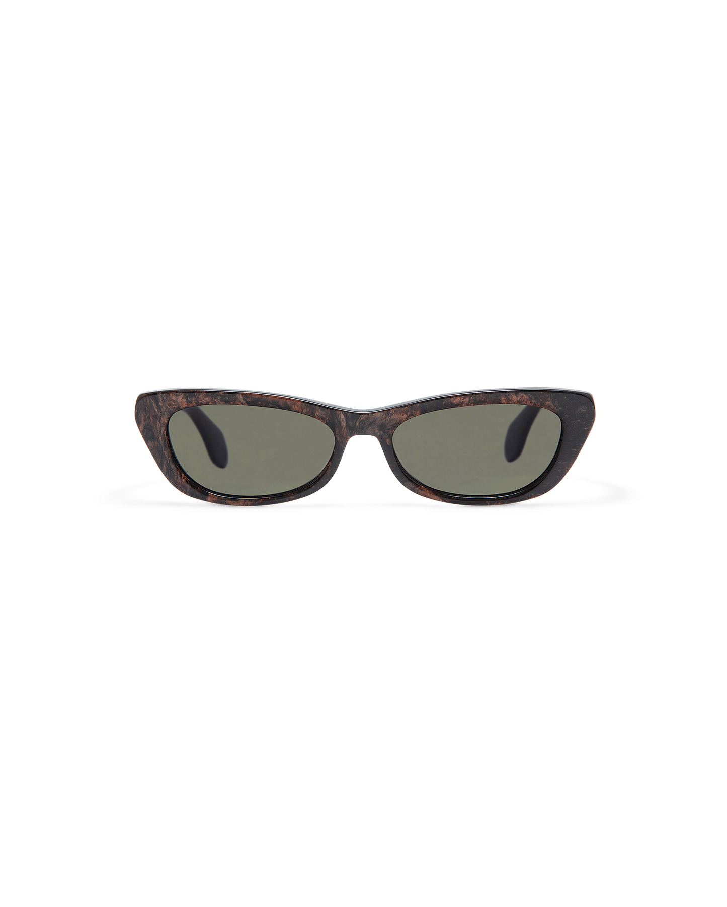 BRUME: Tiny Acetato Marrón sunglasses by GIGI STUDIOS 9865