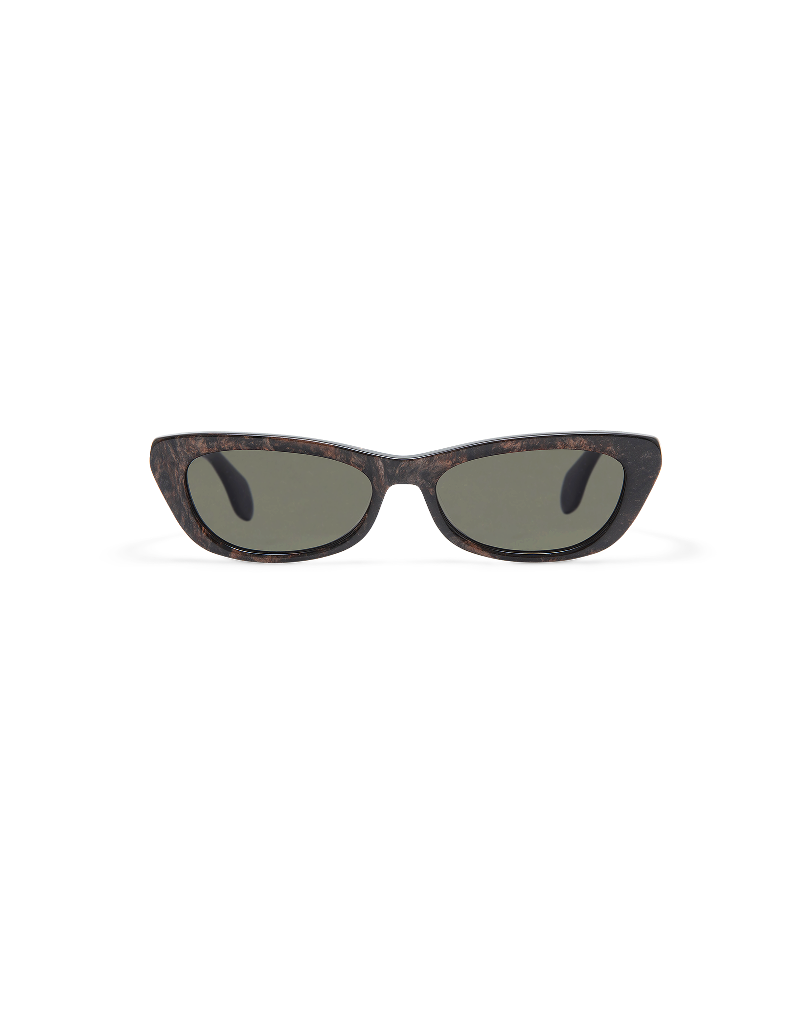 BRUME: Tiny Acetato Marrón sunglasses by GIGI STUDIOS 9865
