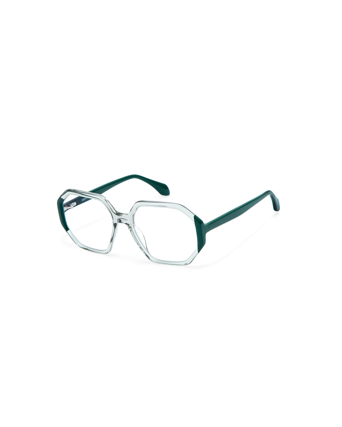 CORINA: Geométricas Acetato Verde optical glasses by GIGI STUDIOS 10564