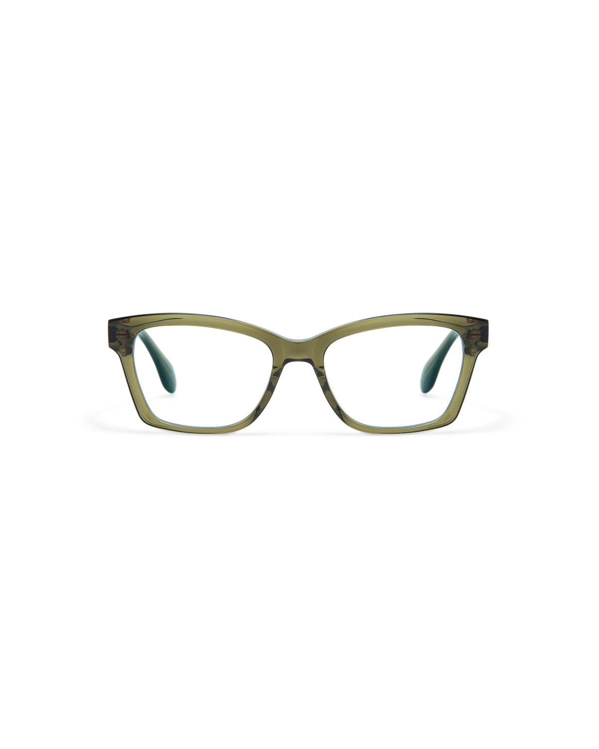 ADELYN: Cat Eye Acetato Verde optical glasses by GIGI STUDIOS 10573
