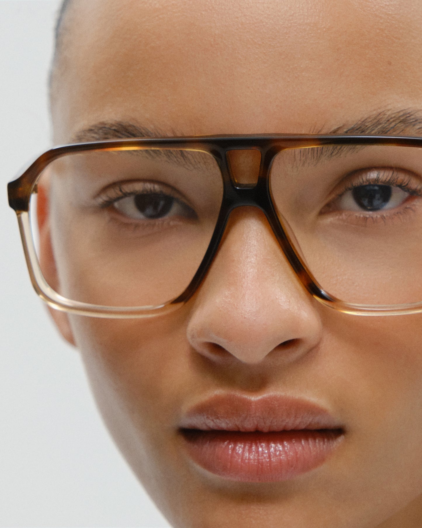 ELARA: Aviador Acetato Havana optical glasses by GIGI STUDIOS 11445