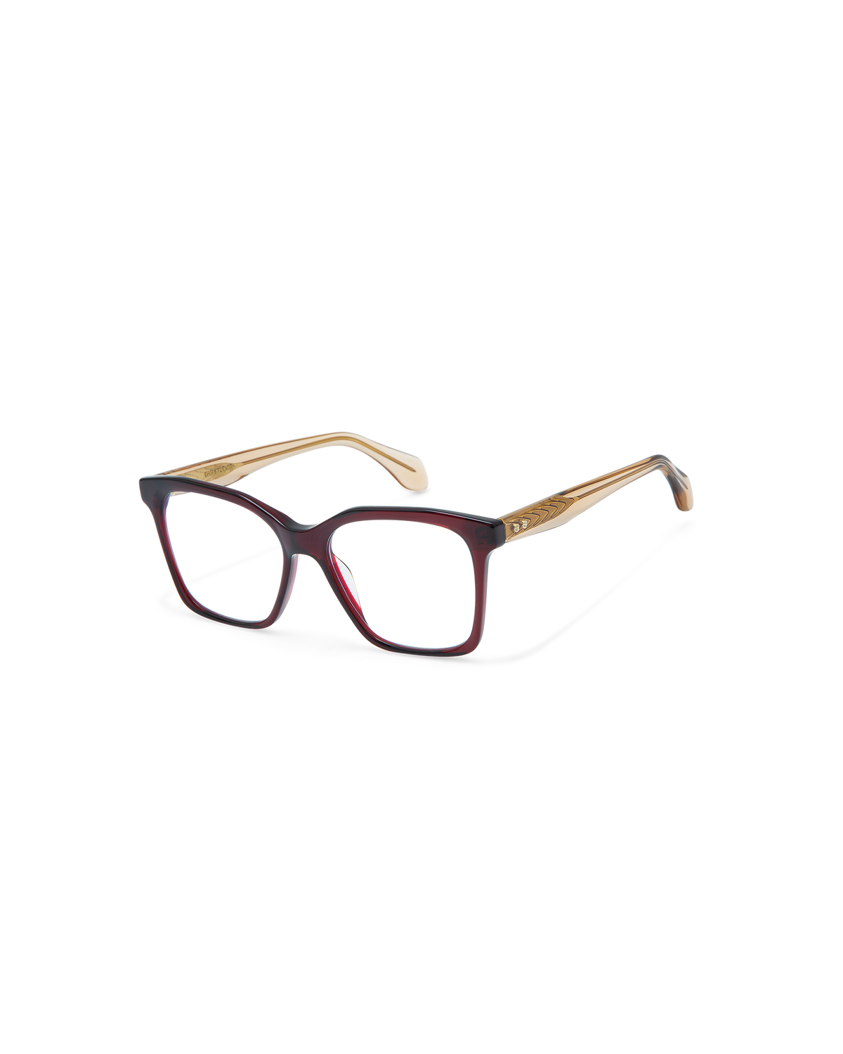 VALENE: Cat Eye Acetato Rojo optical glasses by GIGI STUDIOS 10588