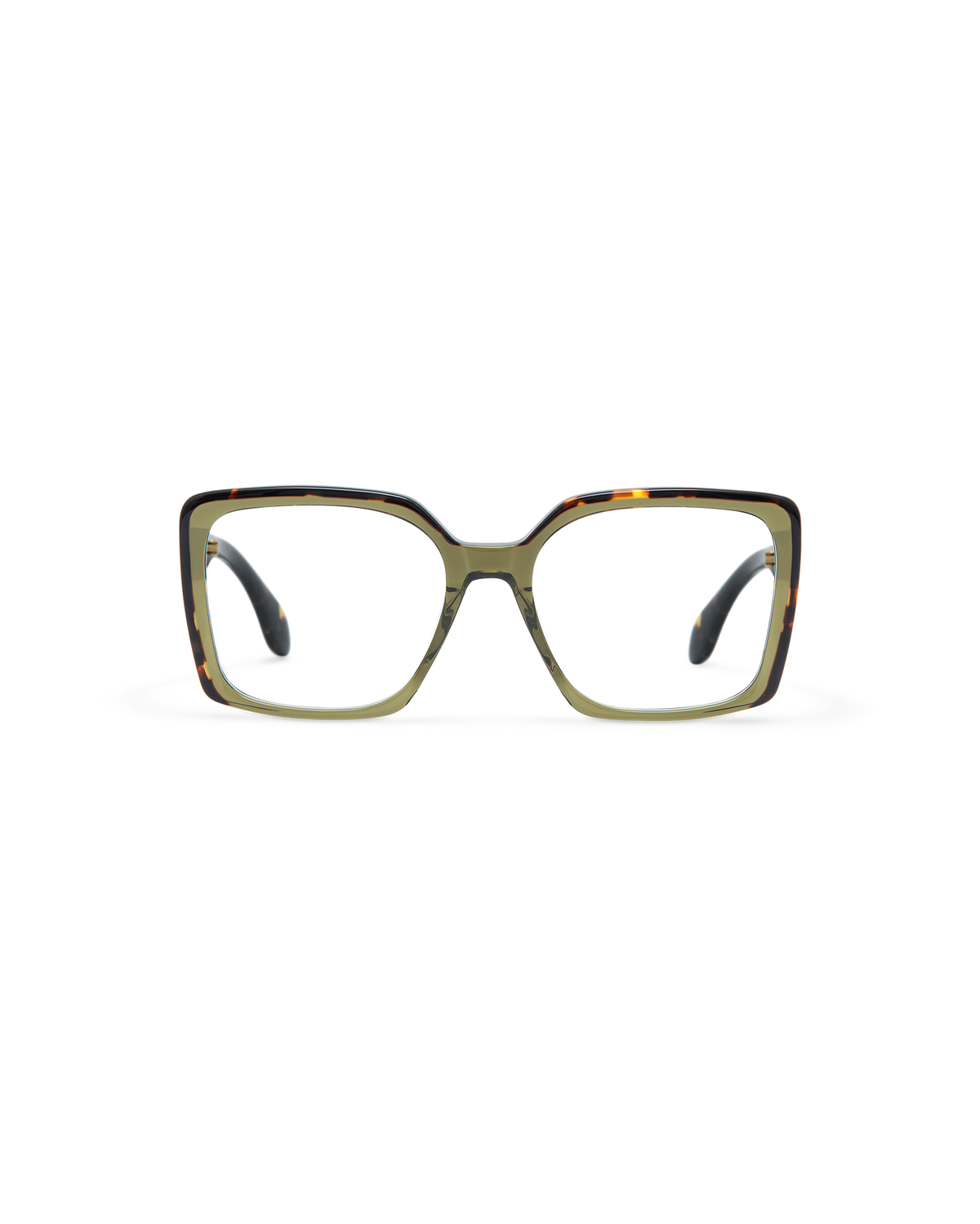 NYSSA: Cat Eye Acetato Verde optical glasses by GIGI STUDIOS 10593