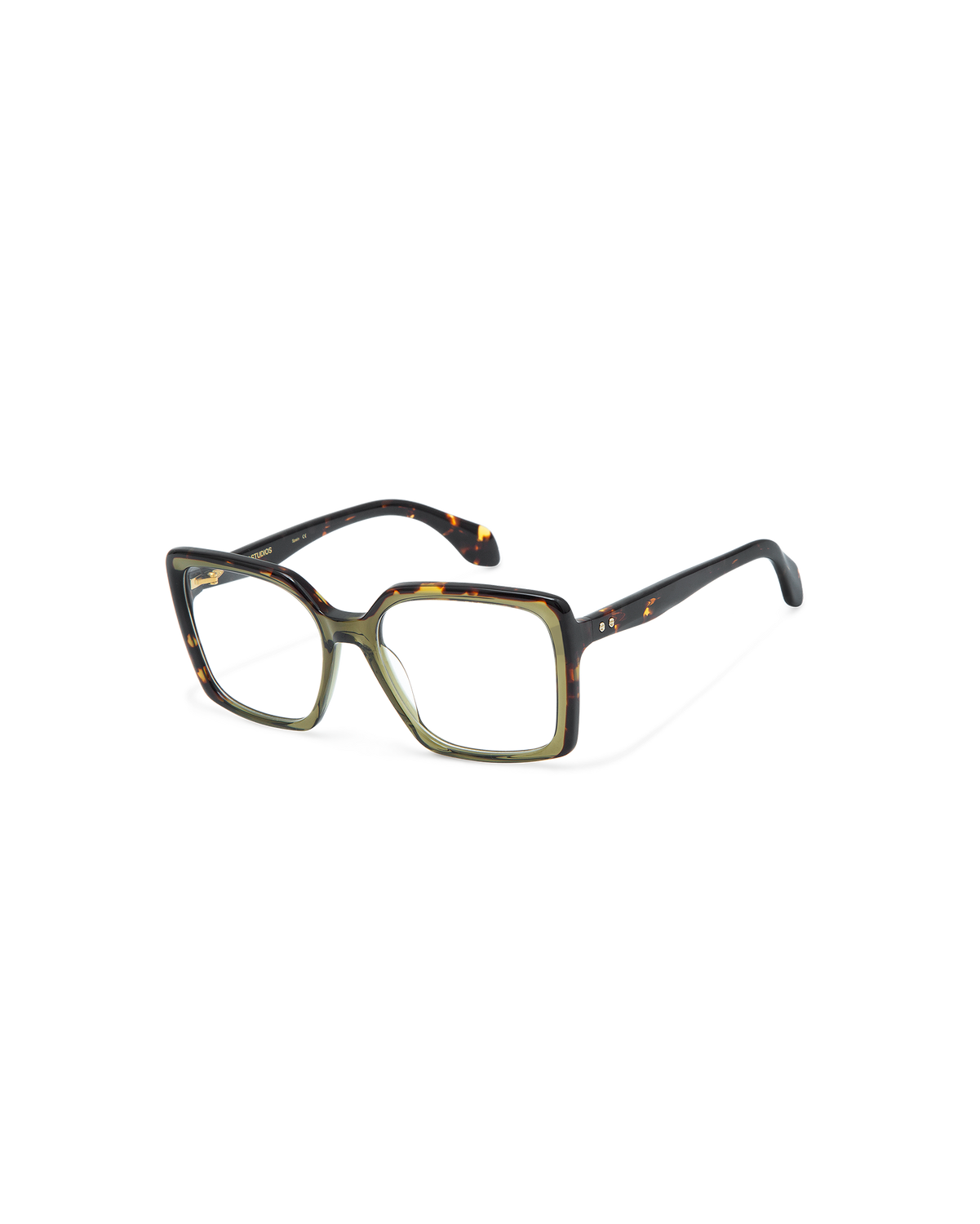 NYSSA: Cat Eye Acetato Verde optical glasses by GIGI STUDIOS 10594