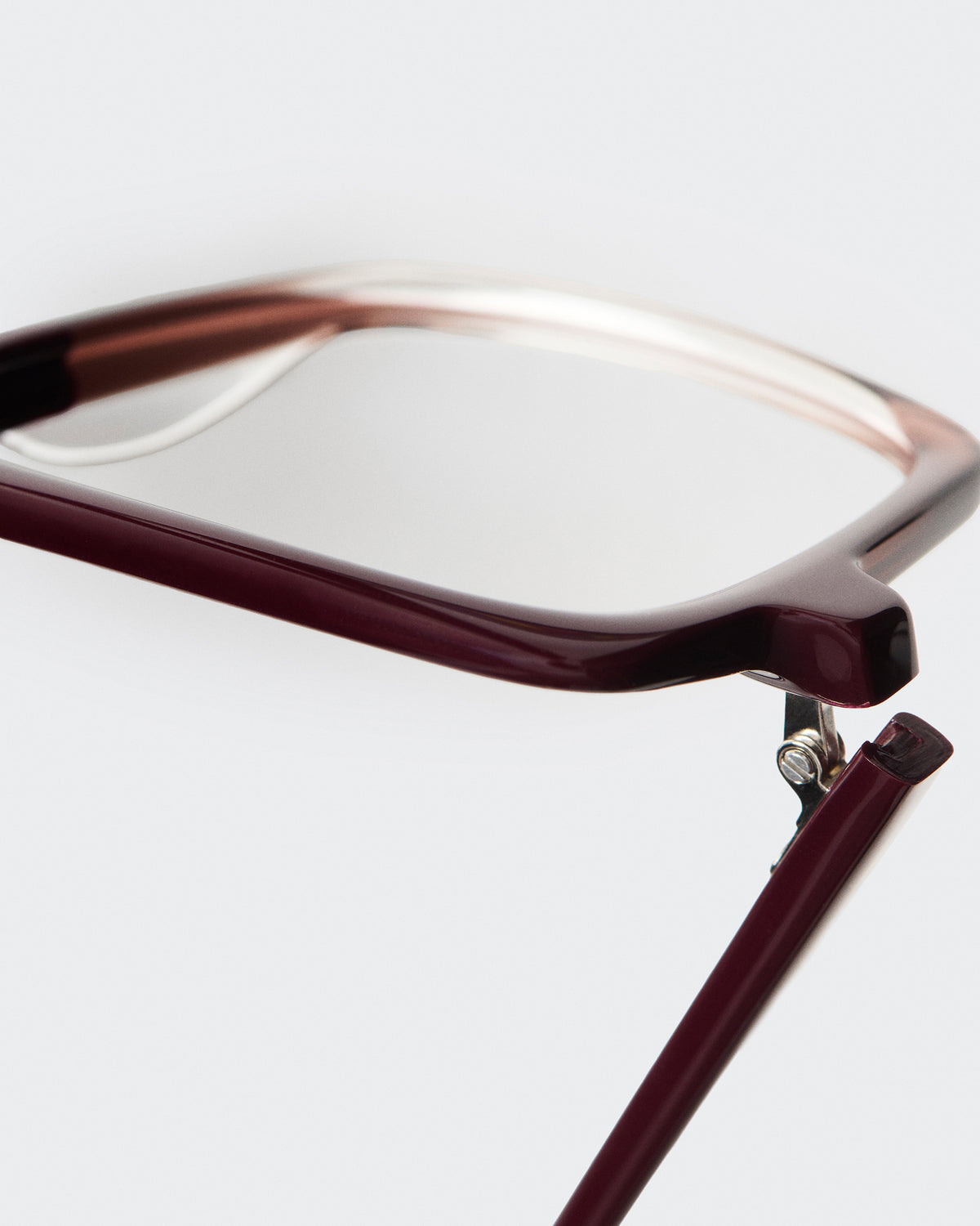 ARMINA: Cuadrada Acetato Rojo optical glasses by GIGI STUDIOS 11773