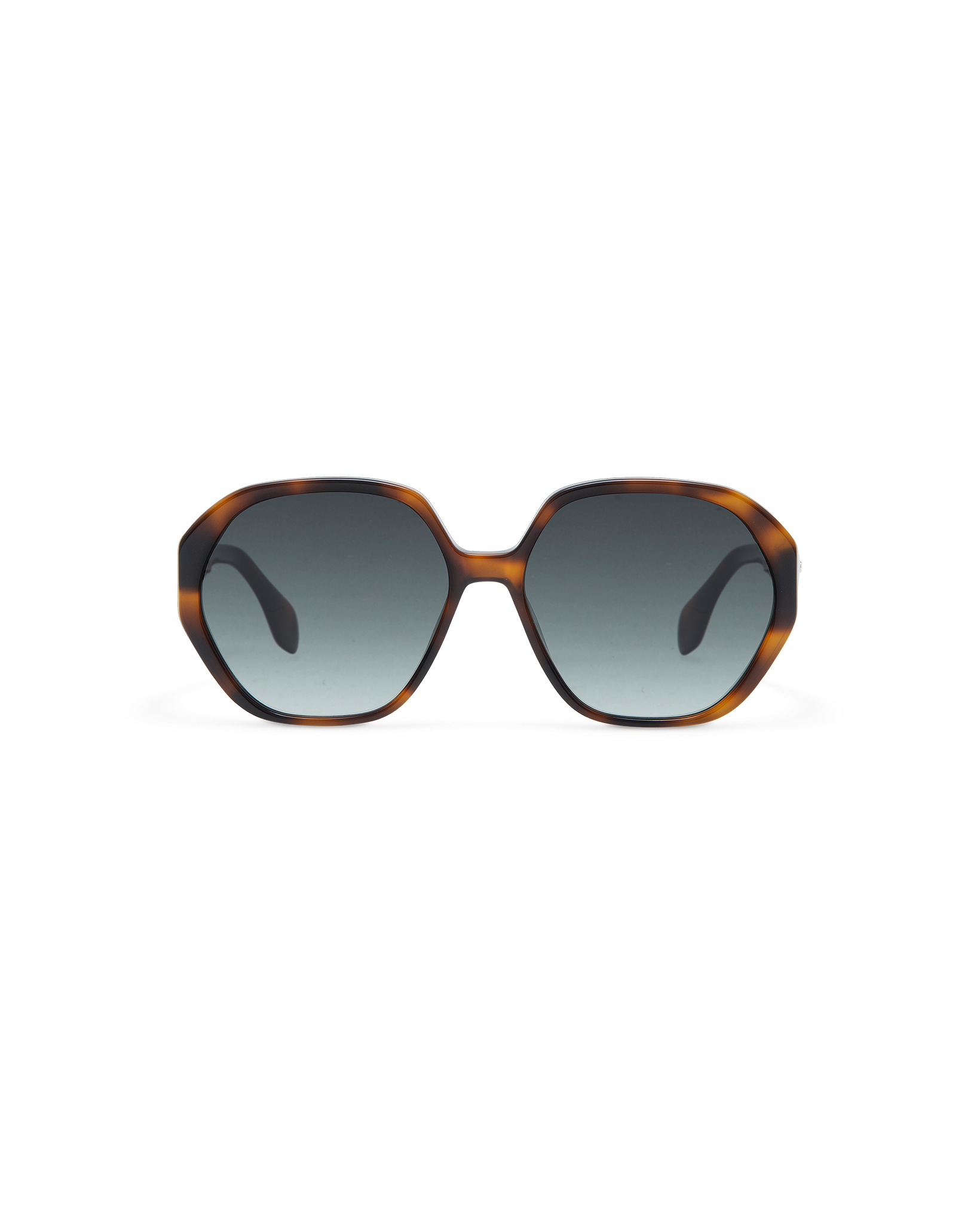 LORIEN: Geométricas Acetato Havana sunglasses by GIGI STUDIOS 10607