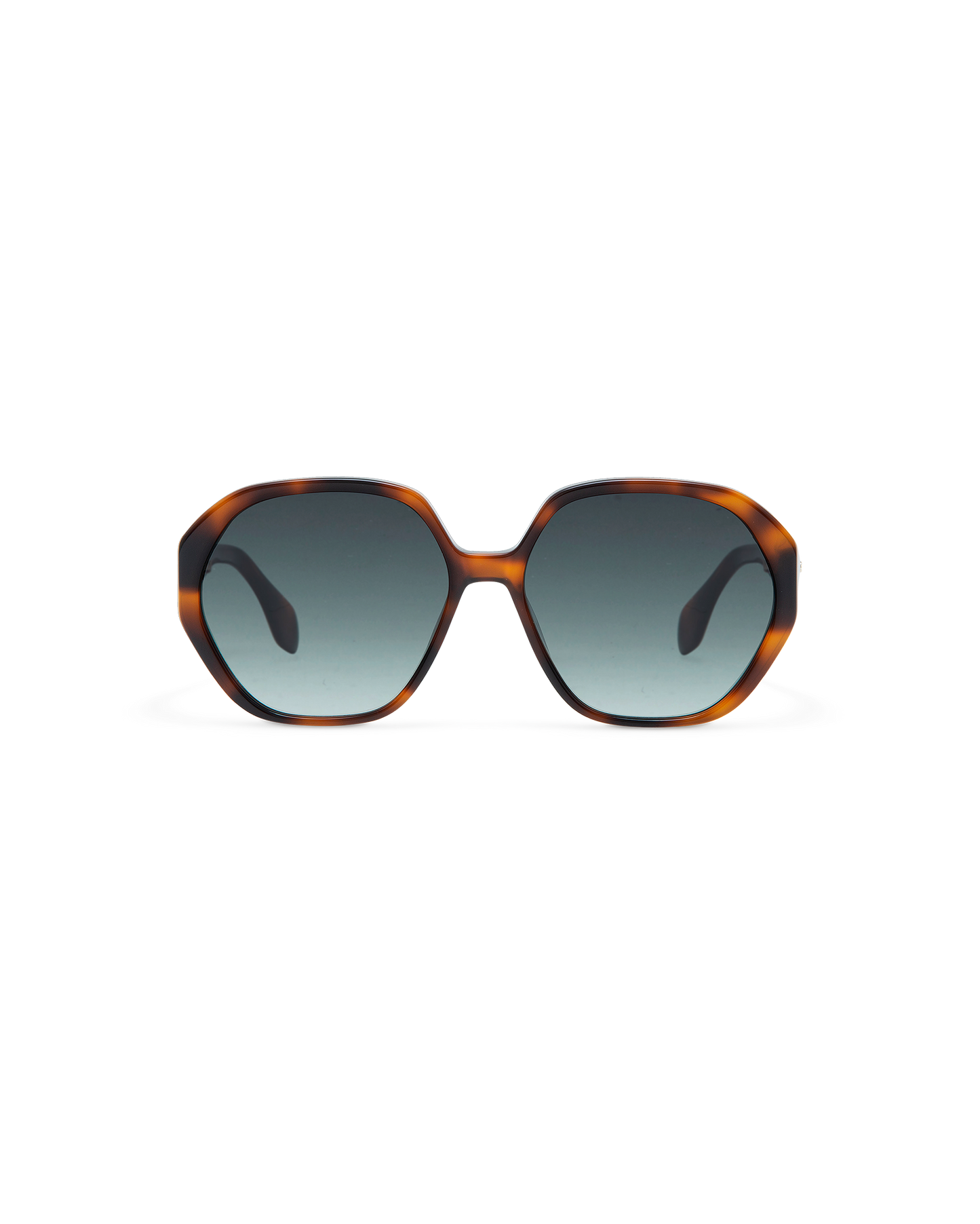 LORIEN: Geométricas Acetato Havana sunglasses by GIGI STUDIOS 10607