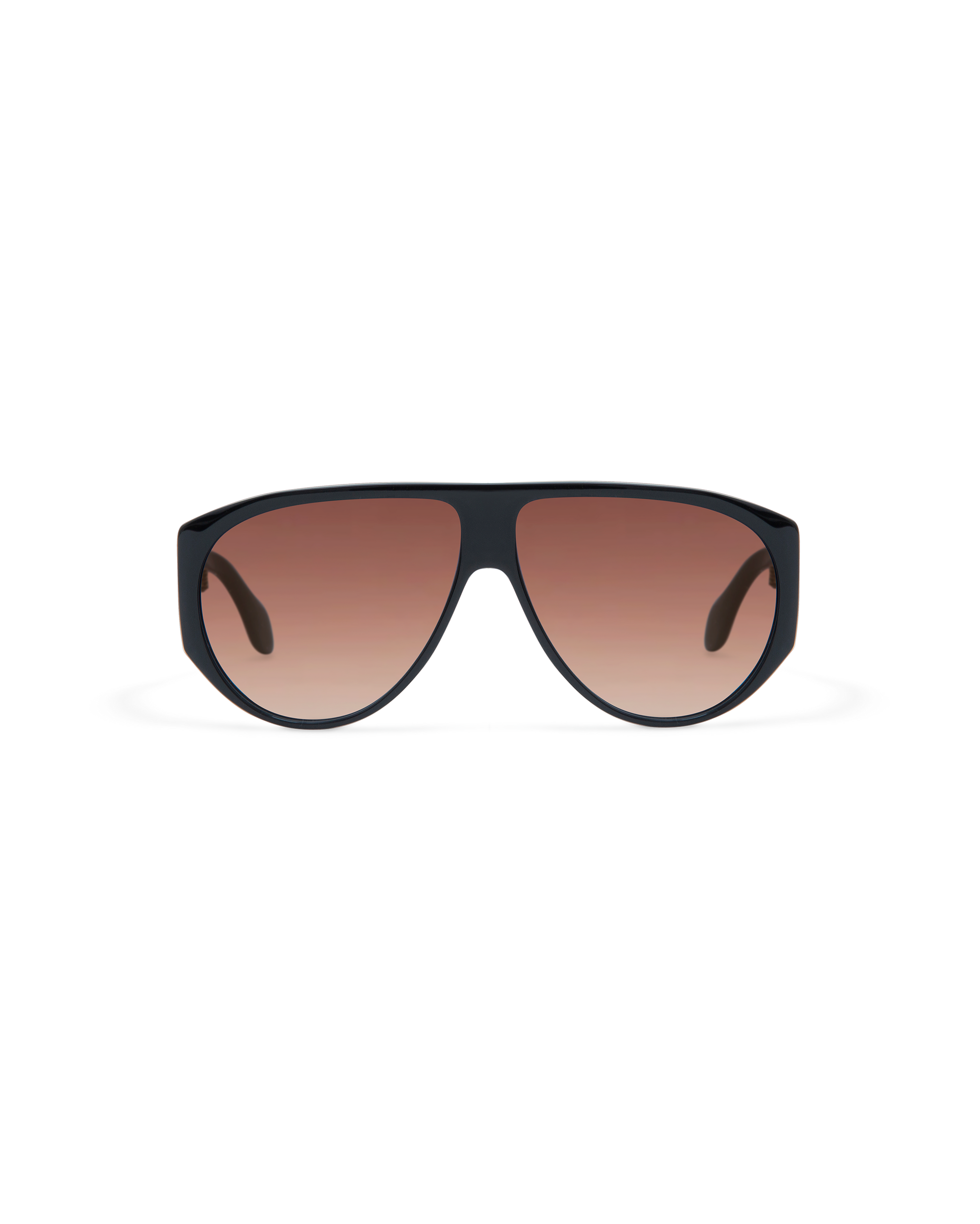TALIAH: Aviador Acetato Noir sunglasses by GIGI STUDIOS 10613