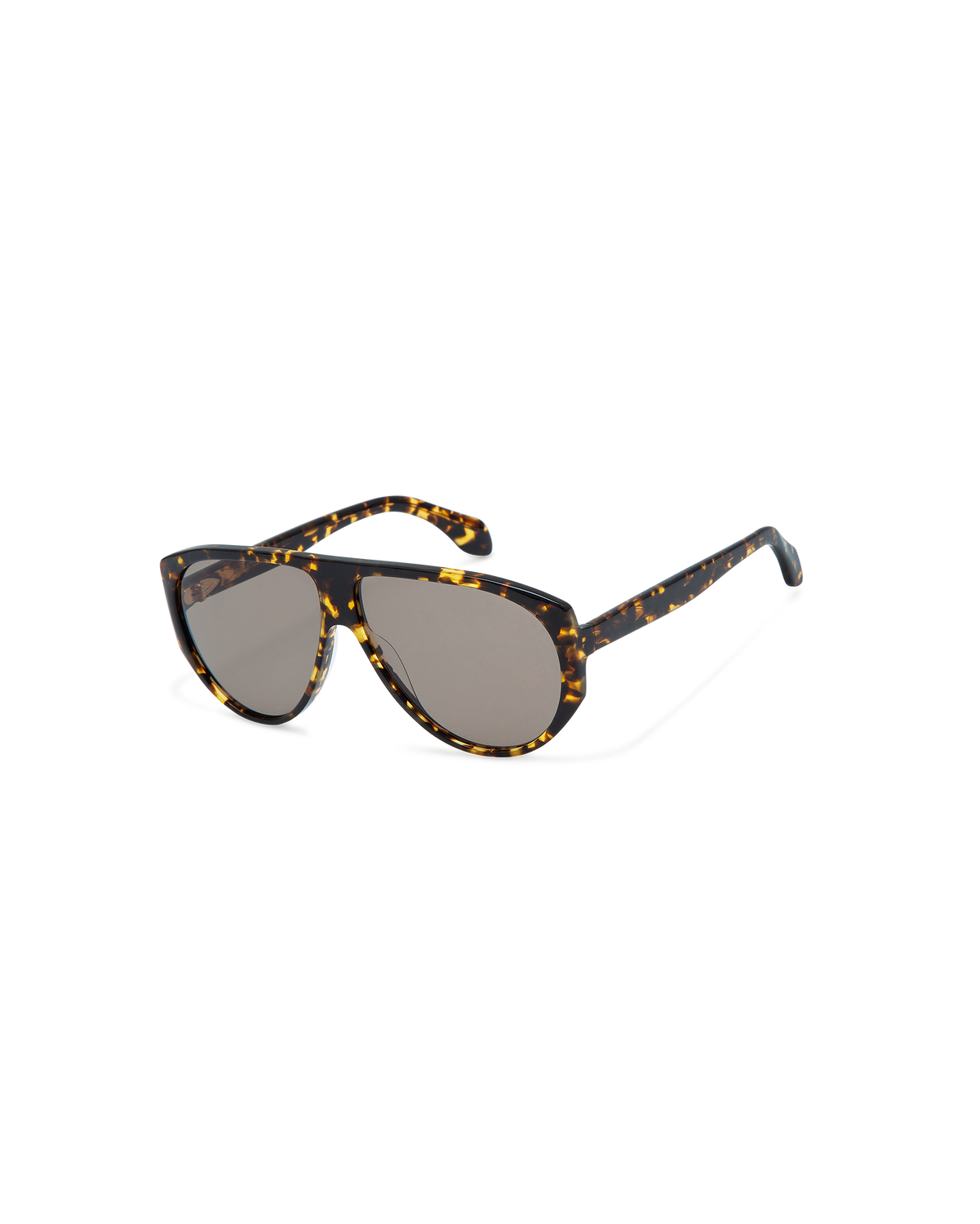 TALIAH: Aviador Acetato Havana sunglasses by GIGI STUDIOS 10616
