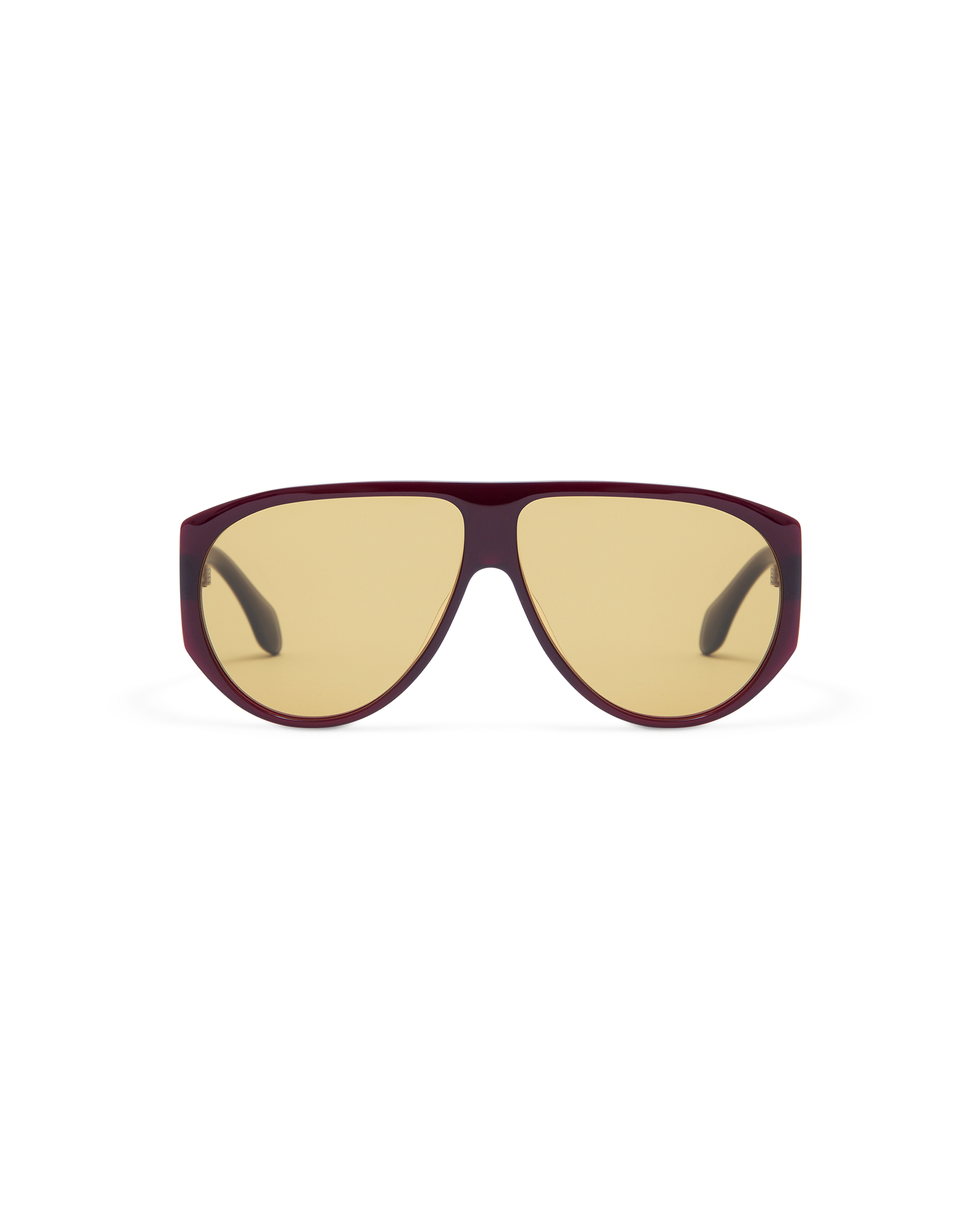 TALIAH: Aviador Acetato Rojo sunglasses by GIGI STUDIOS 11775