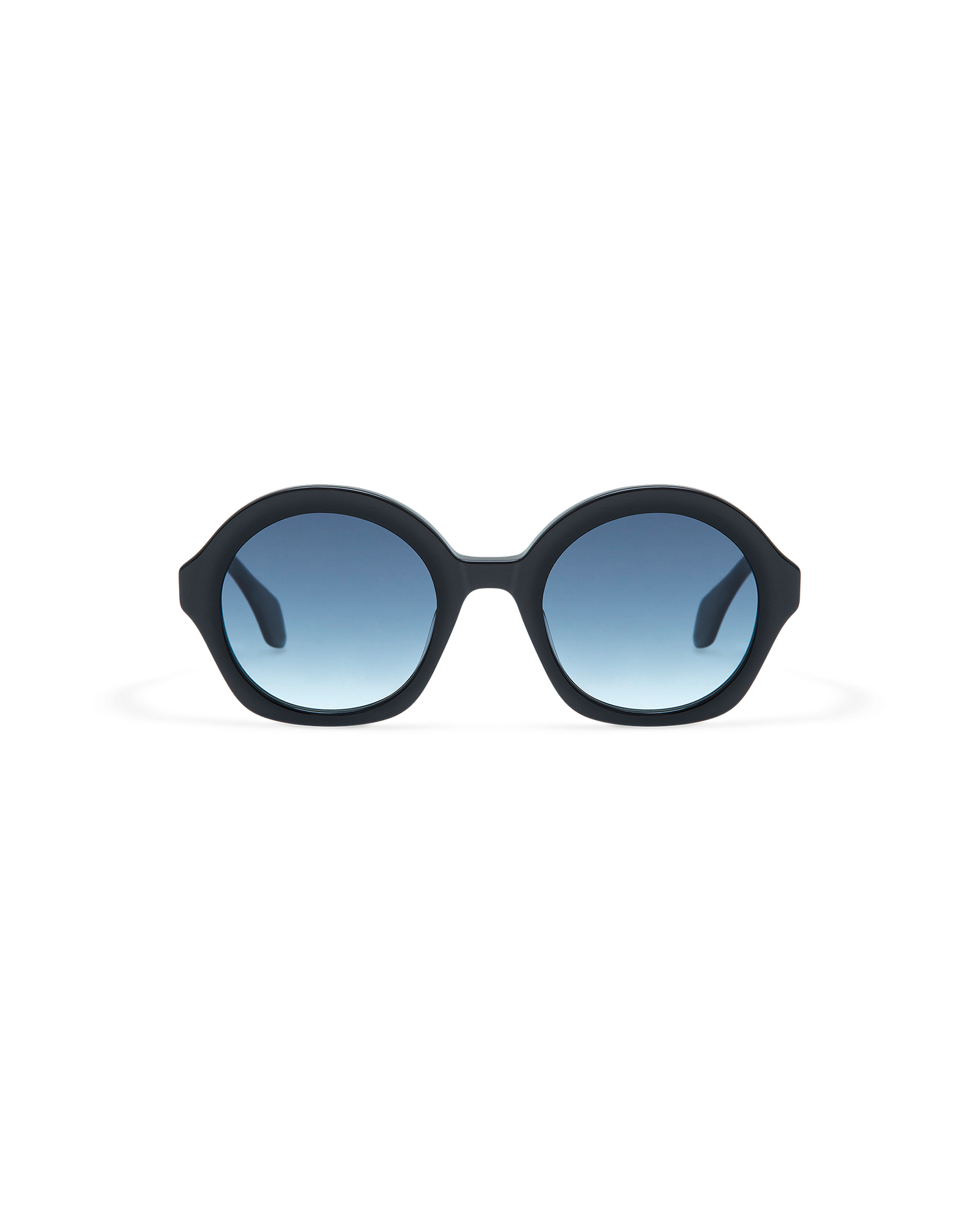 VARELLE: Redondas Acetato Noir sunglasses by GIGI STUDIOS 10629